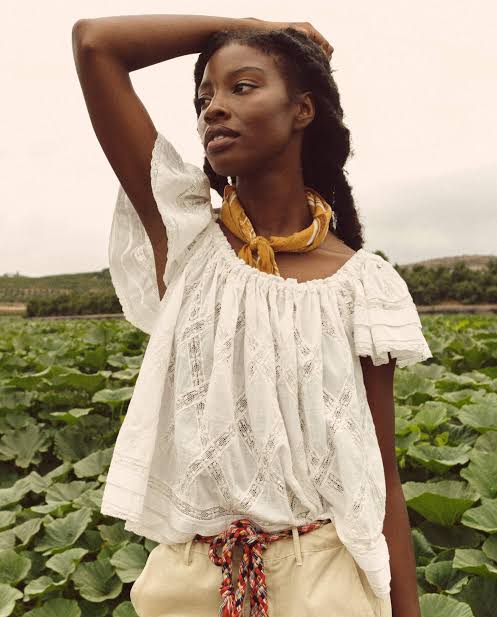 The Great - The West Top in White SIZE 1(S)