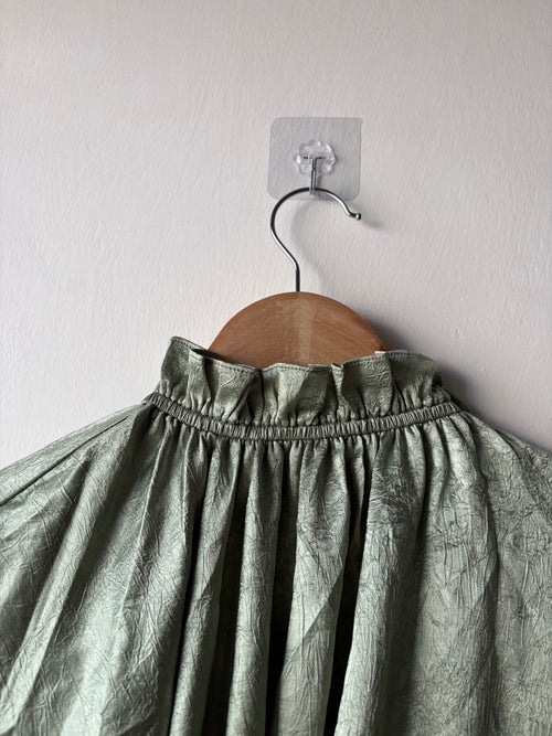 Muse Assembly ruffle cape frances top  UK 10