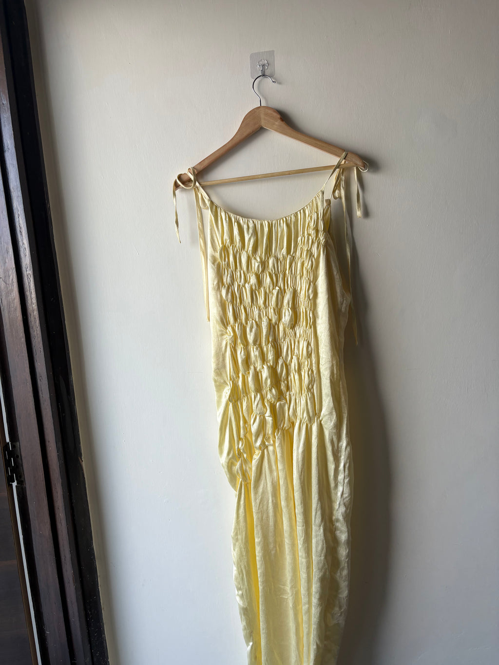 Muse Assembly Amelia gathered detail maxi dress M