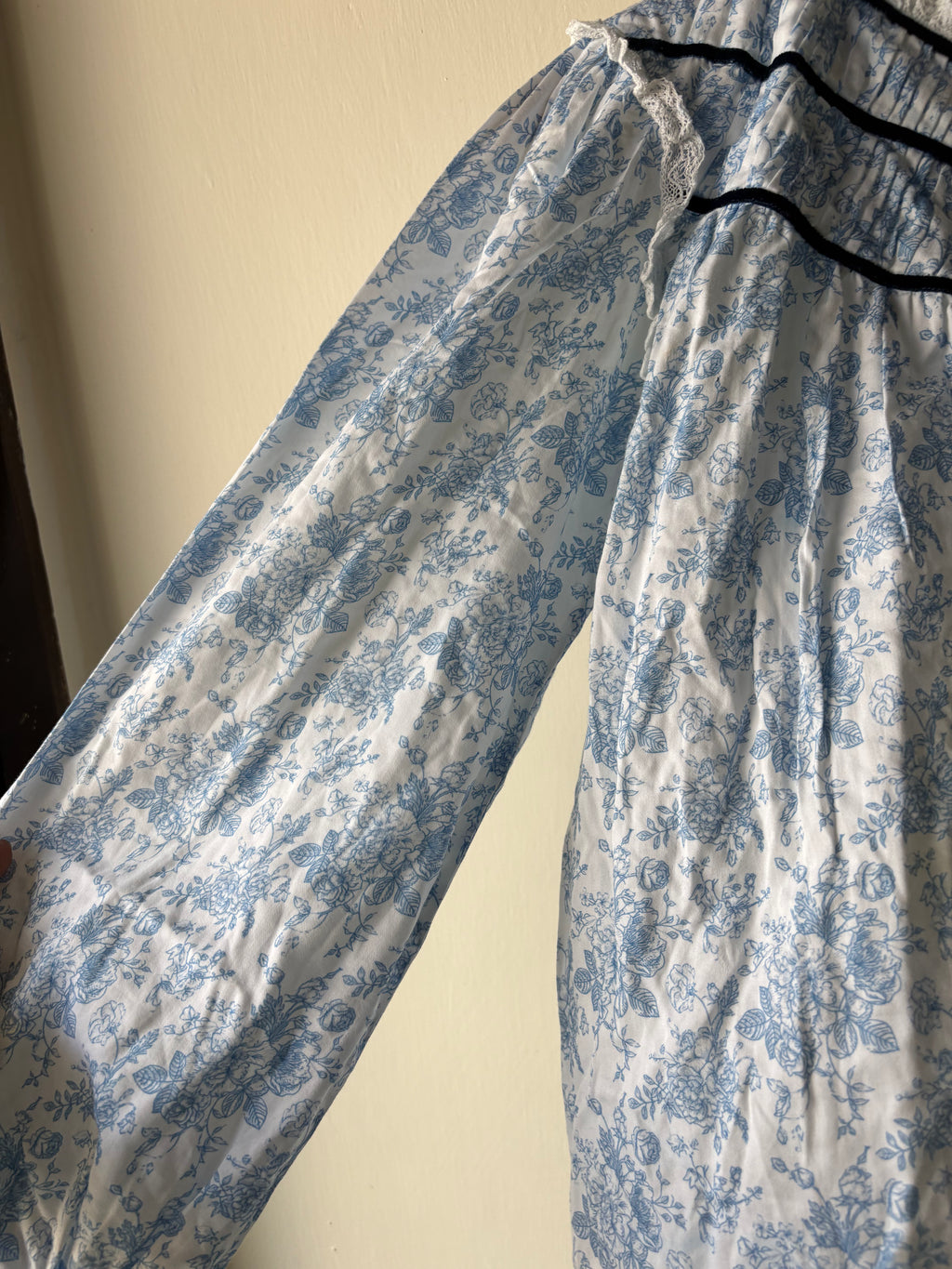 MILLE Colette Top - Blue Rose S/M