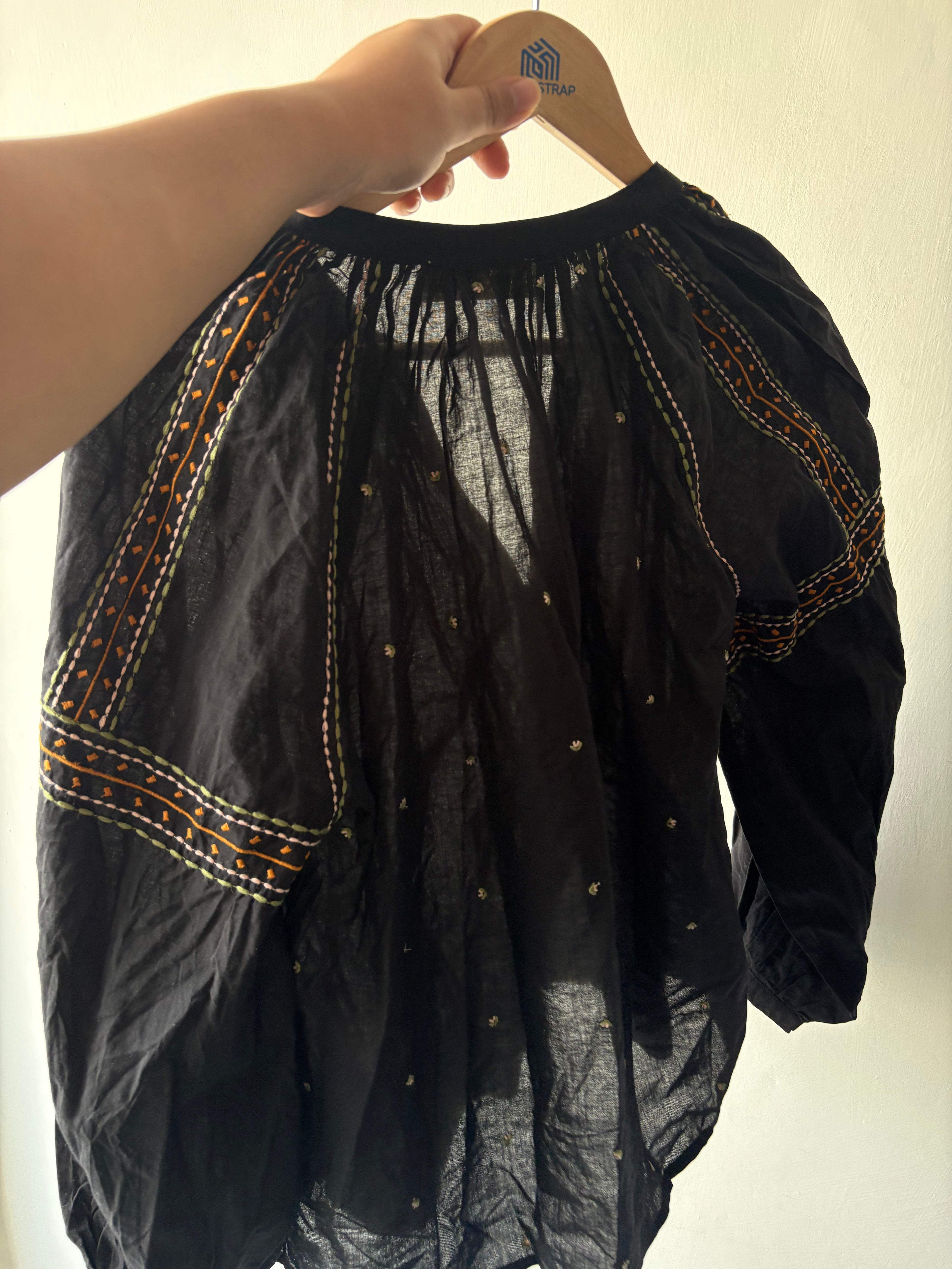 La Petite Etoile Women's Sloane Blouse – Black S