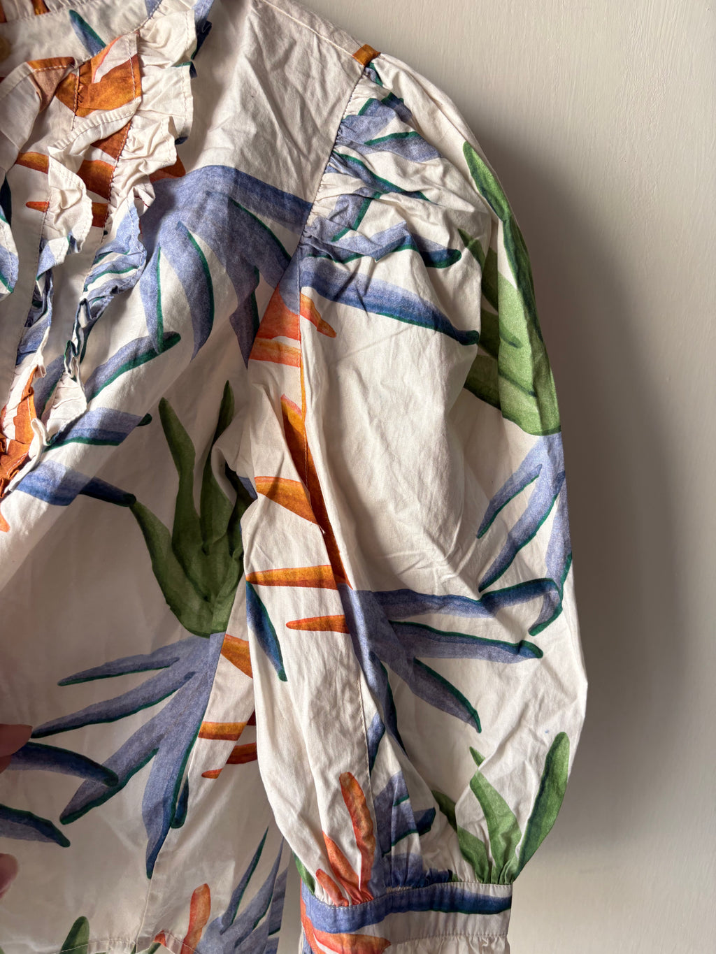 OLIPHANT PALM PRINT TOP S