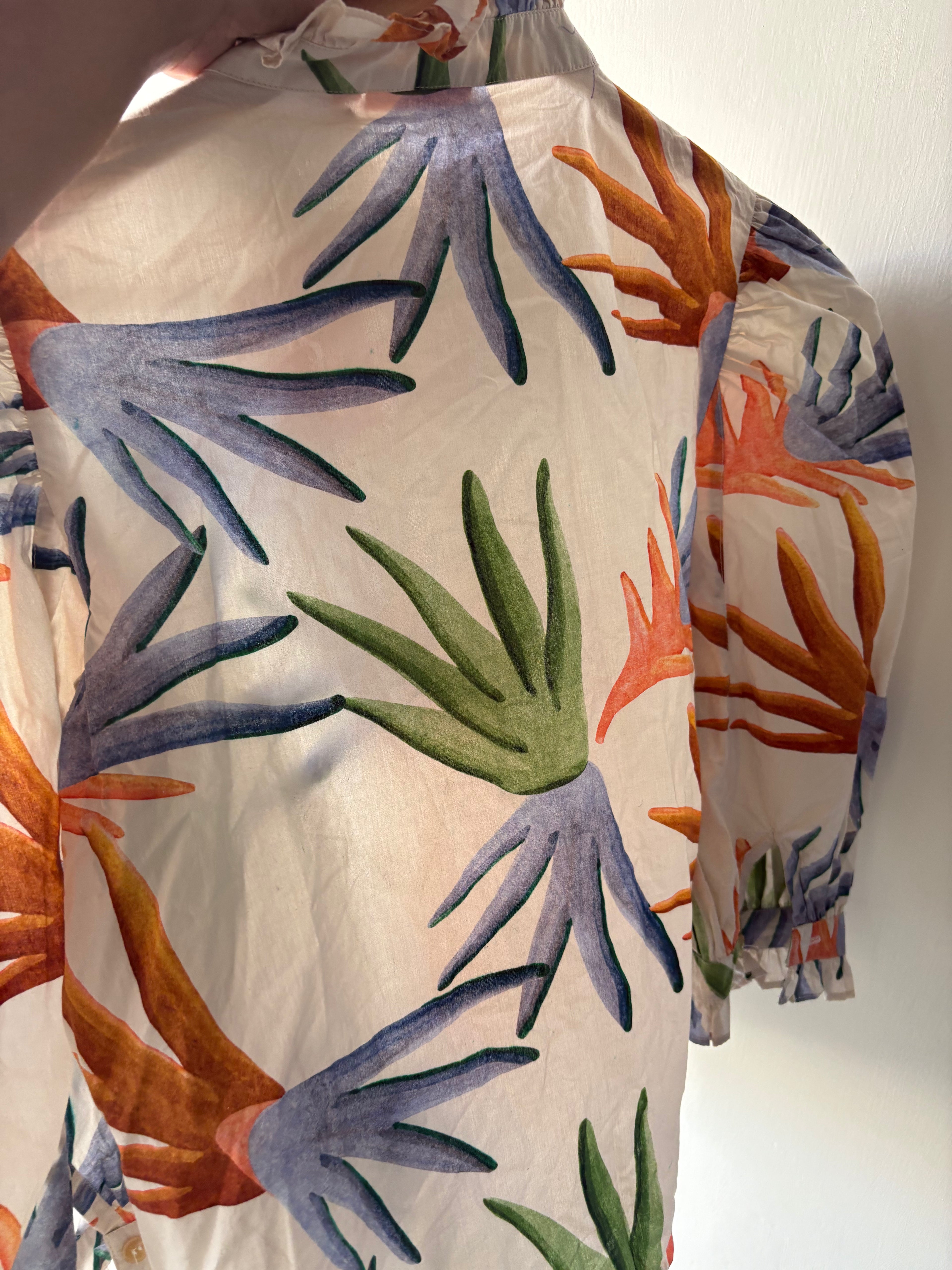 OLIPHANT PALM PRINT TOP S