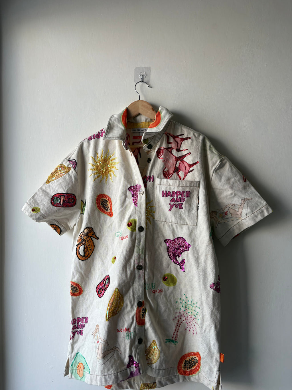 Harper And Yve TESSA-DR Pattern Blouse Dress Multi S
