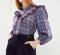 THE TINY BIG SISTER RUFFLE TOP XL