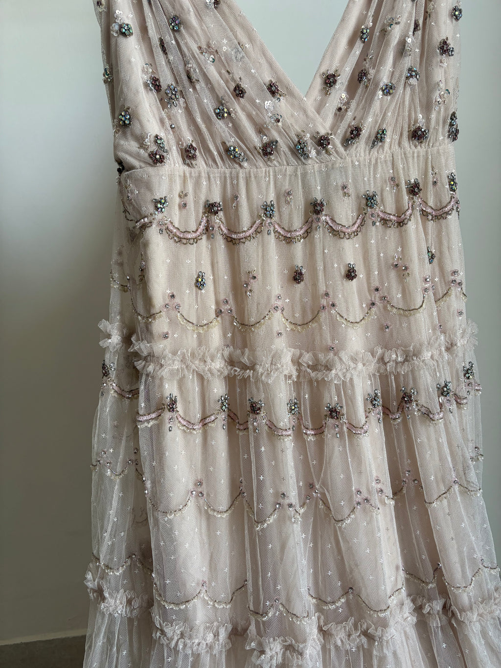 NEEDLE & THREAD Neve Embellished Gown
