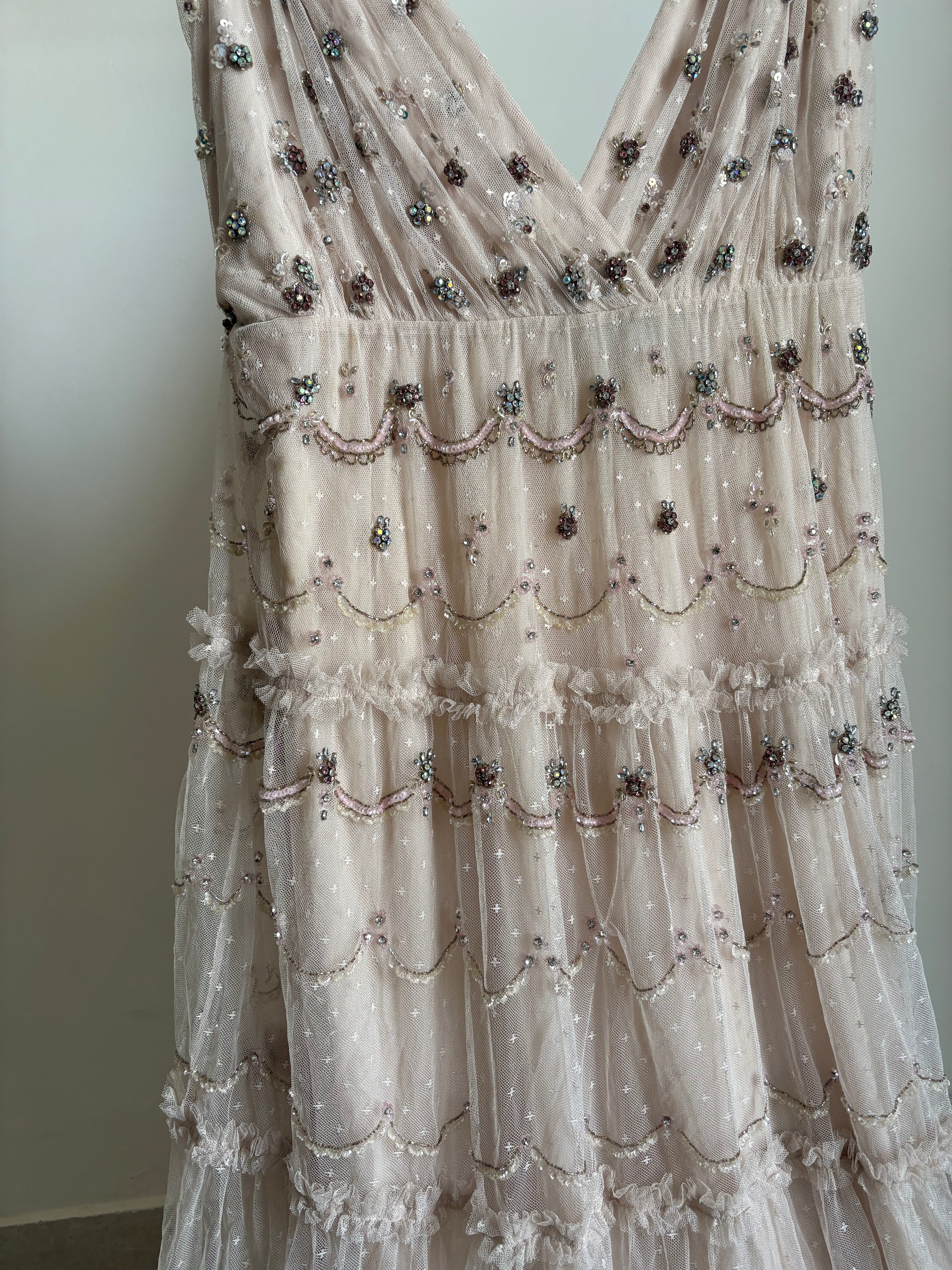 NEEDLE & THREAD Neve Embellished Gown