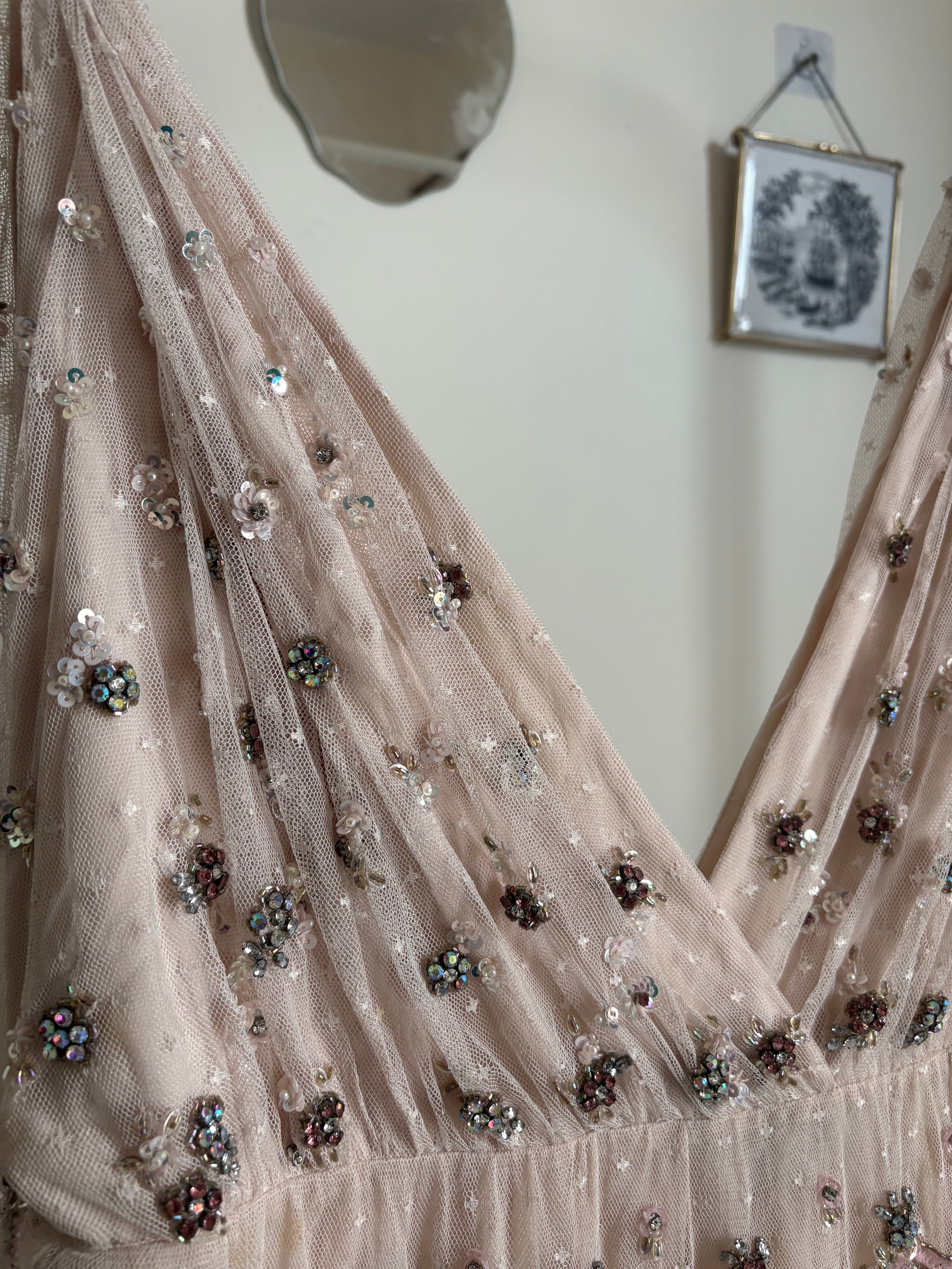NEEDLE & THREAD Neve Embellished Gown