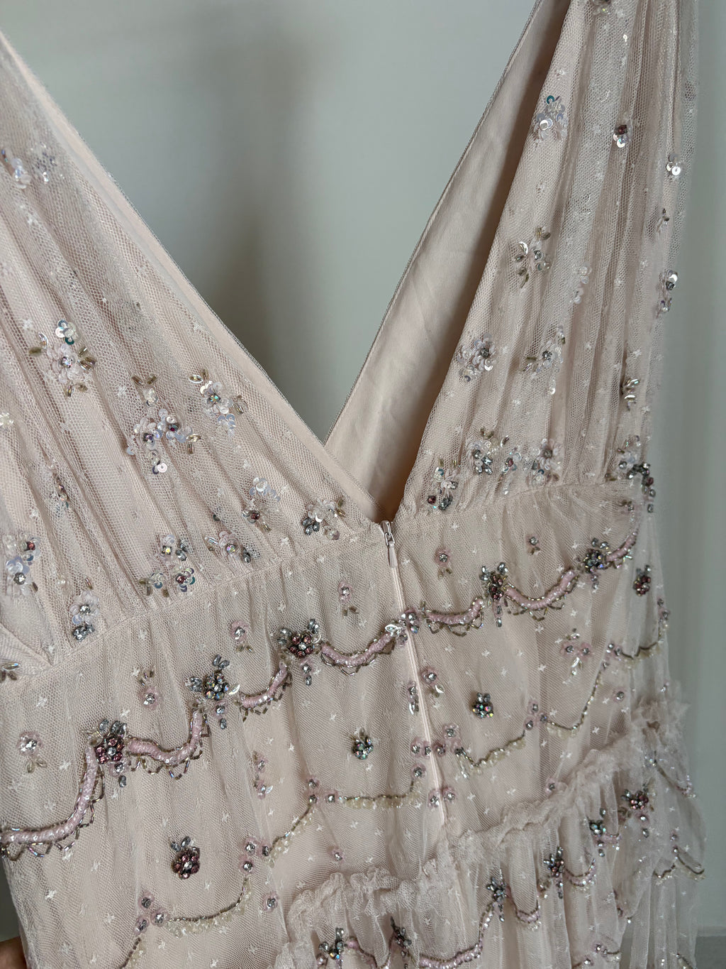 NEEDLE & THREAD Neve Embellished Gown