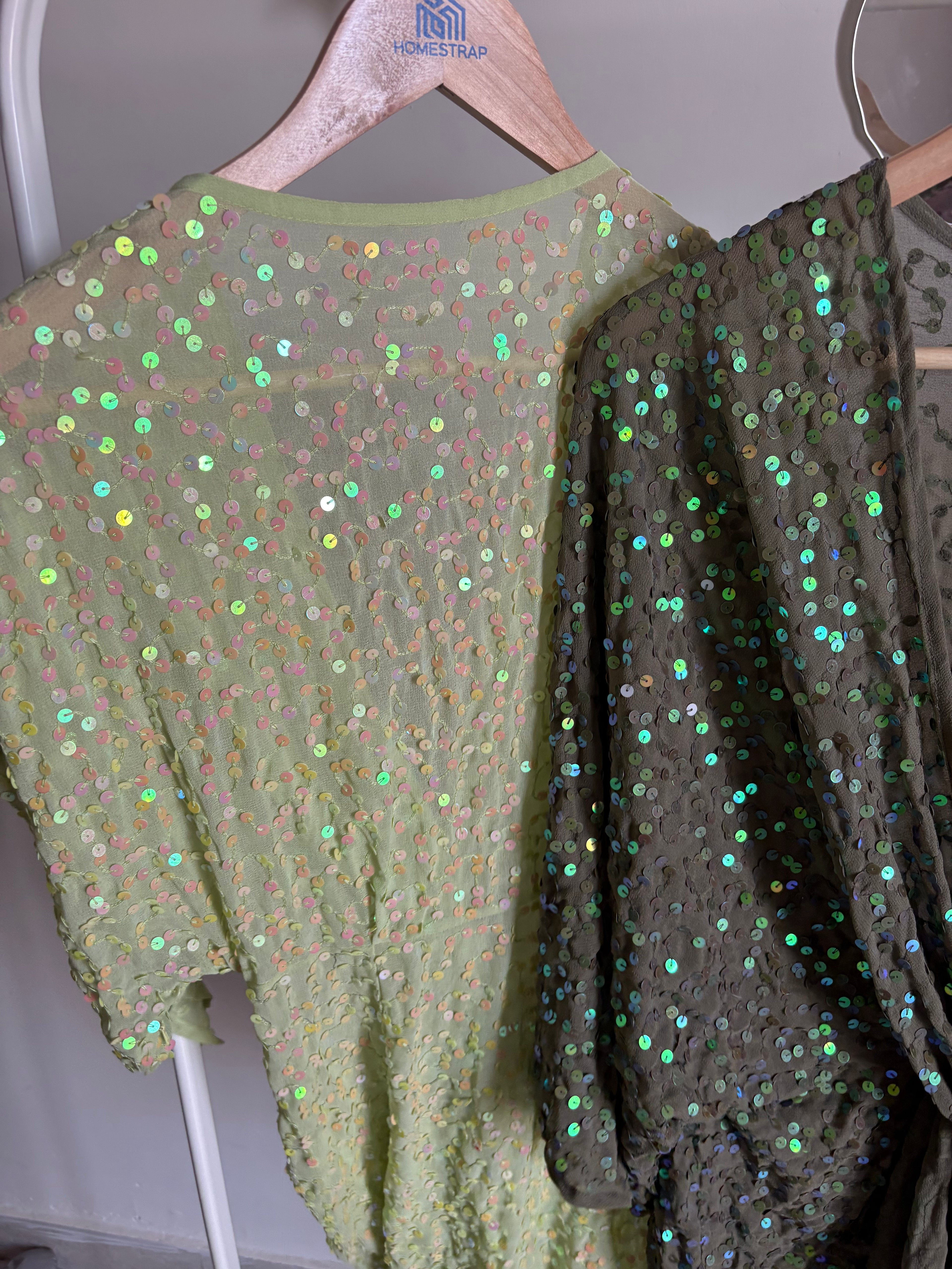 ASOS Design Sequin knot mini dress