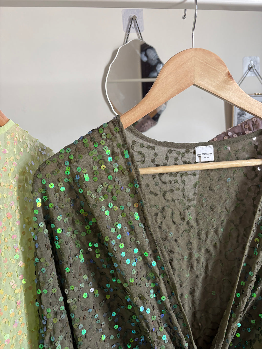 ASOS Design Sequin knot mini dress