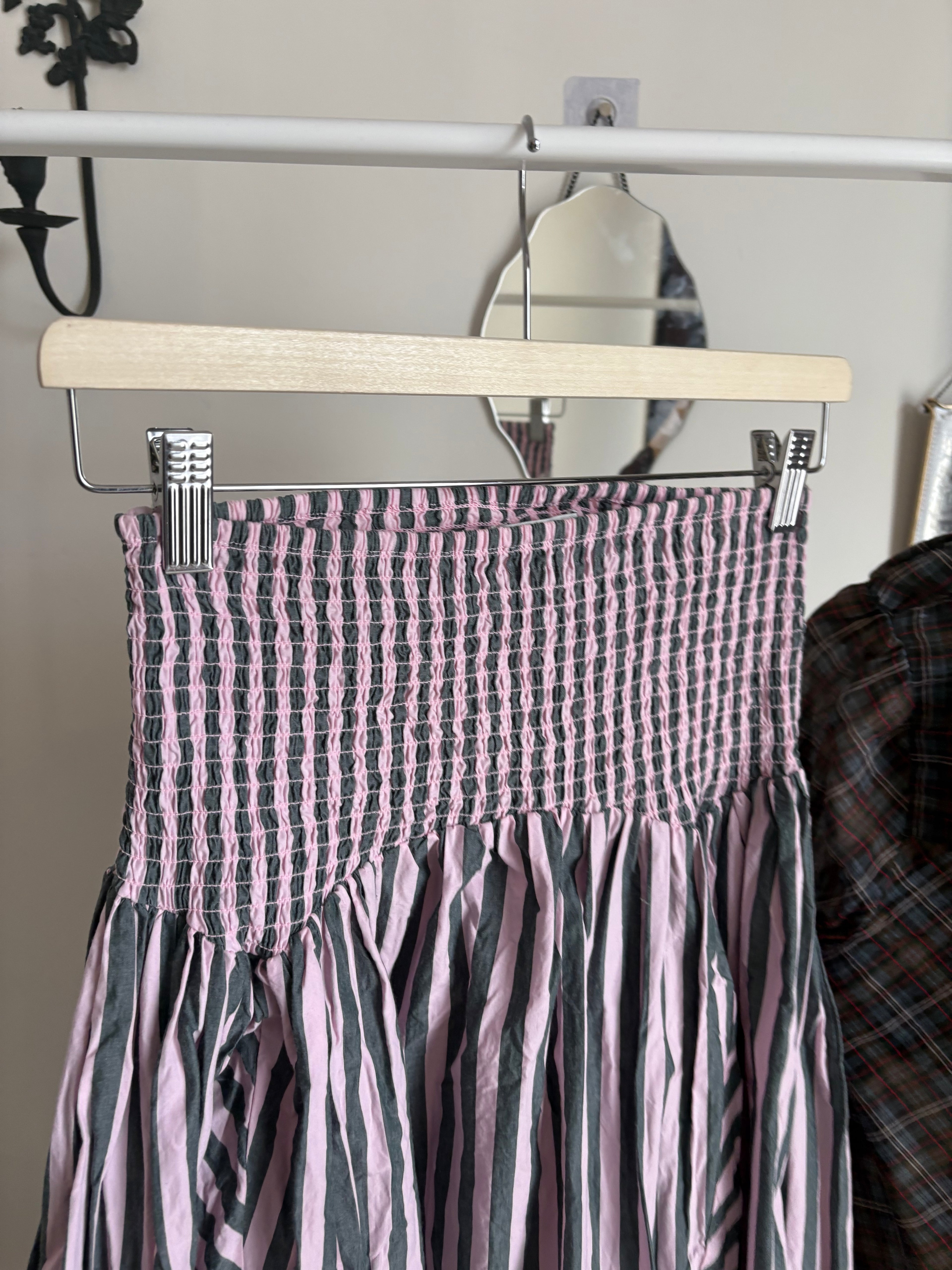 Damson Madder Layla Godet Midi Skirt XS-S