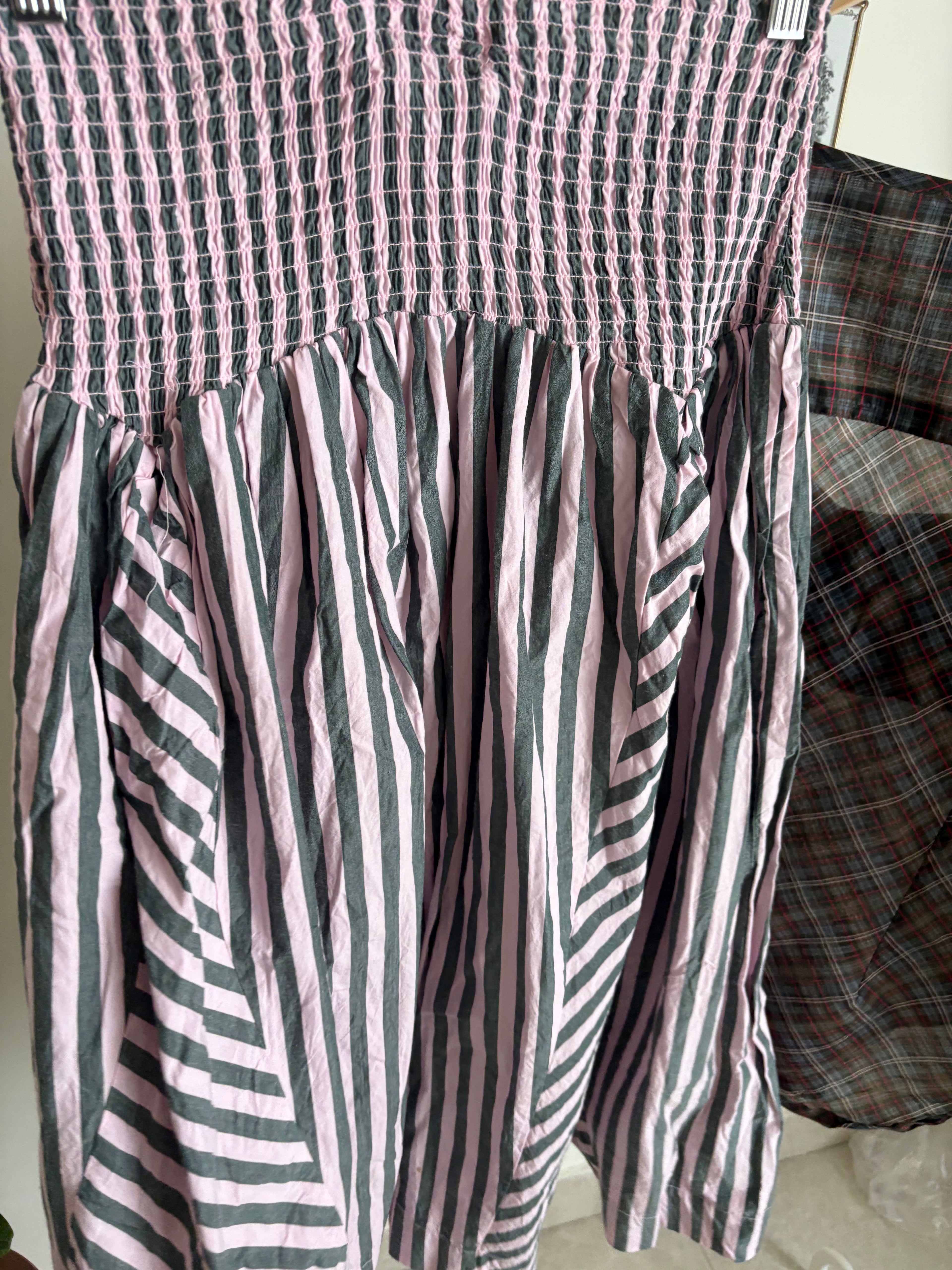 Damson Madder Layla Godet Midi Skirt XS-S