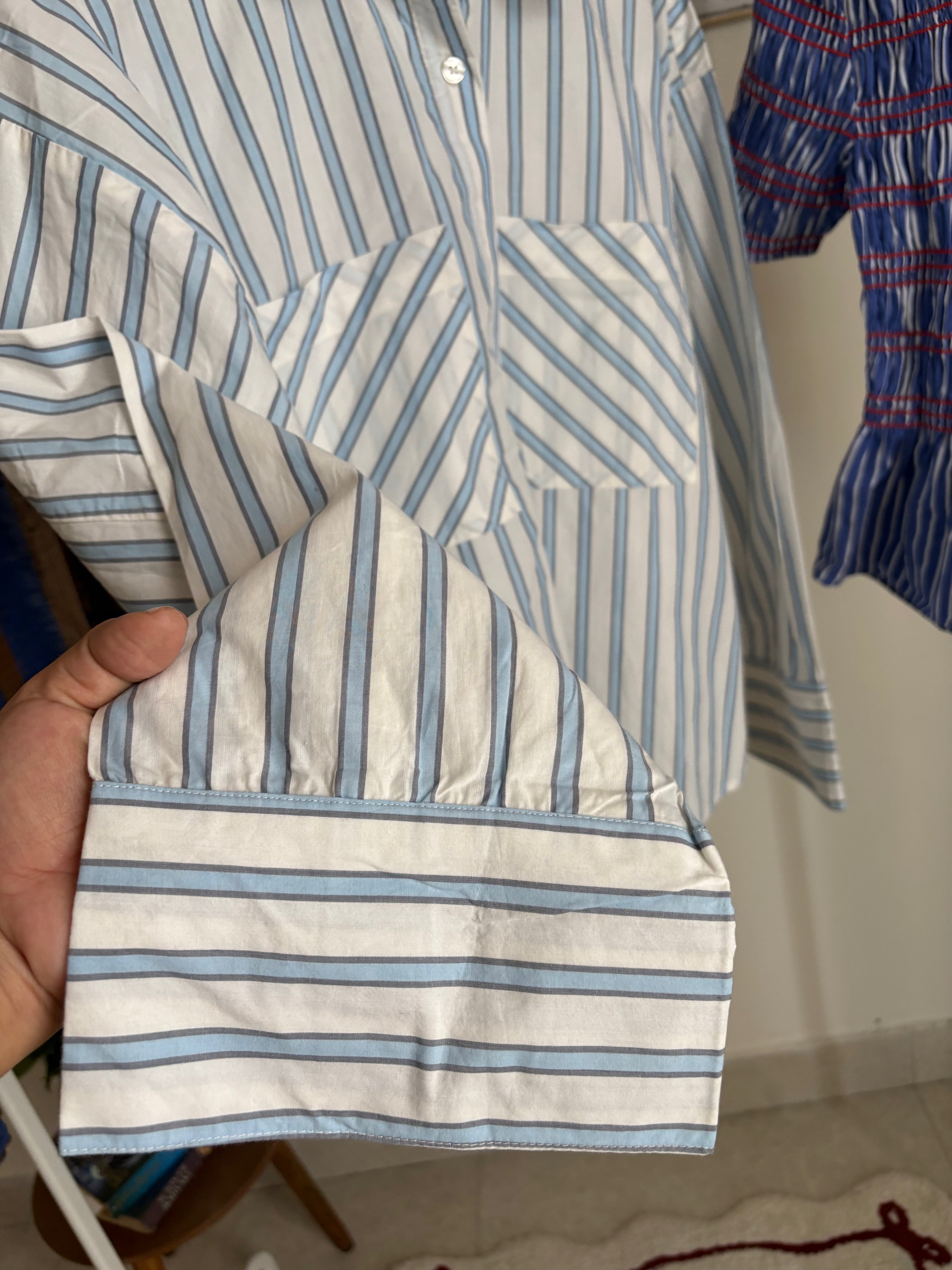 ANYDAY JOHN LEWIS STRIPED SHIRT M/L
