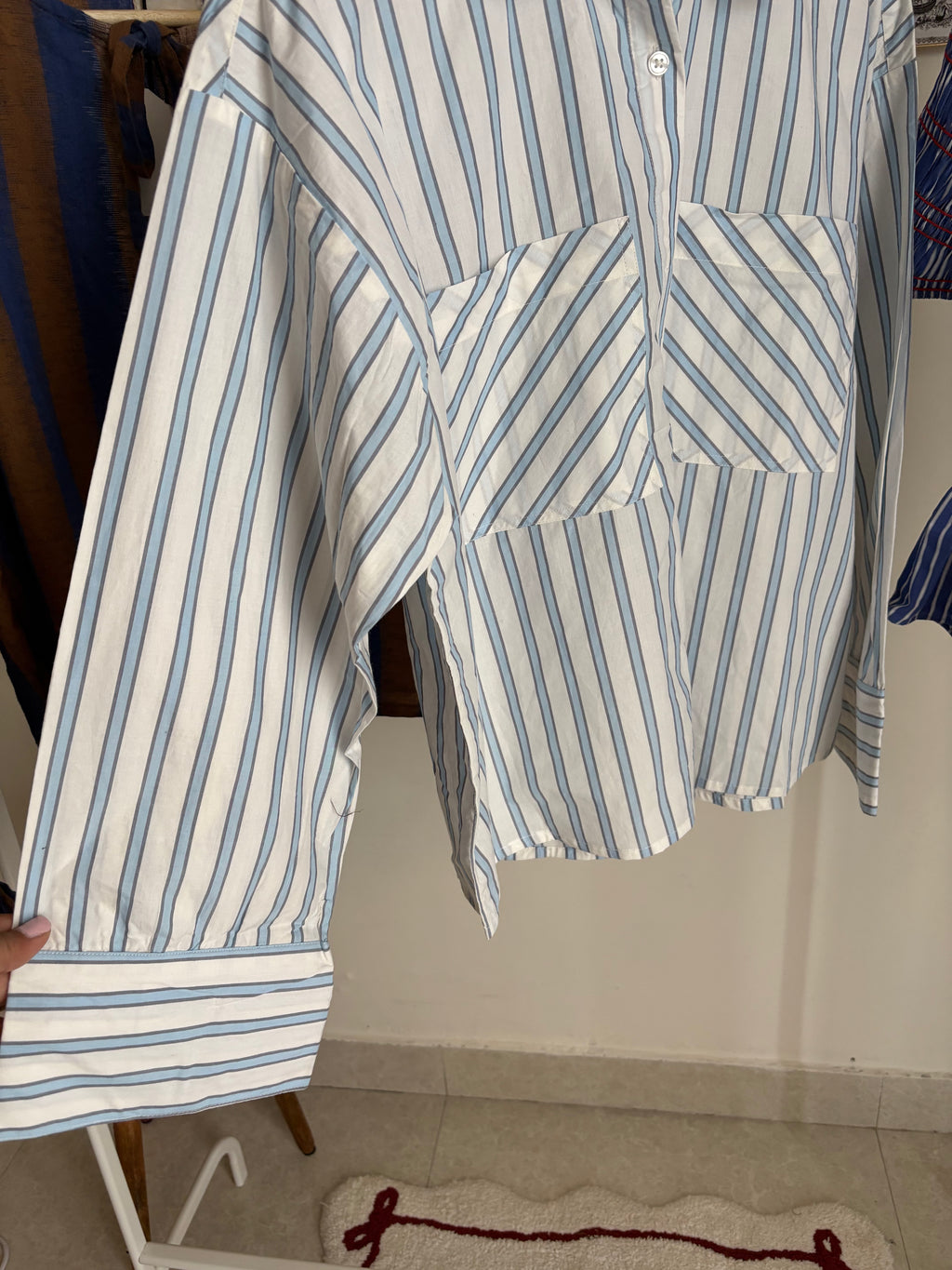 ANYDAY JOHN LEWIS STRIPED SHIRT M/L