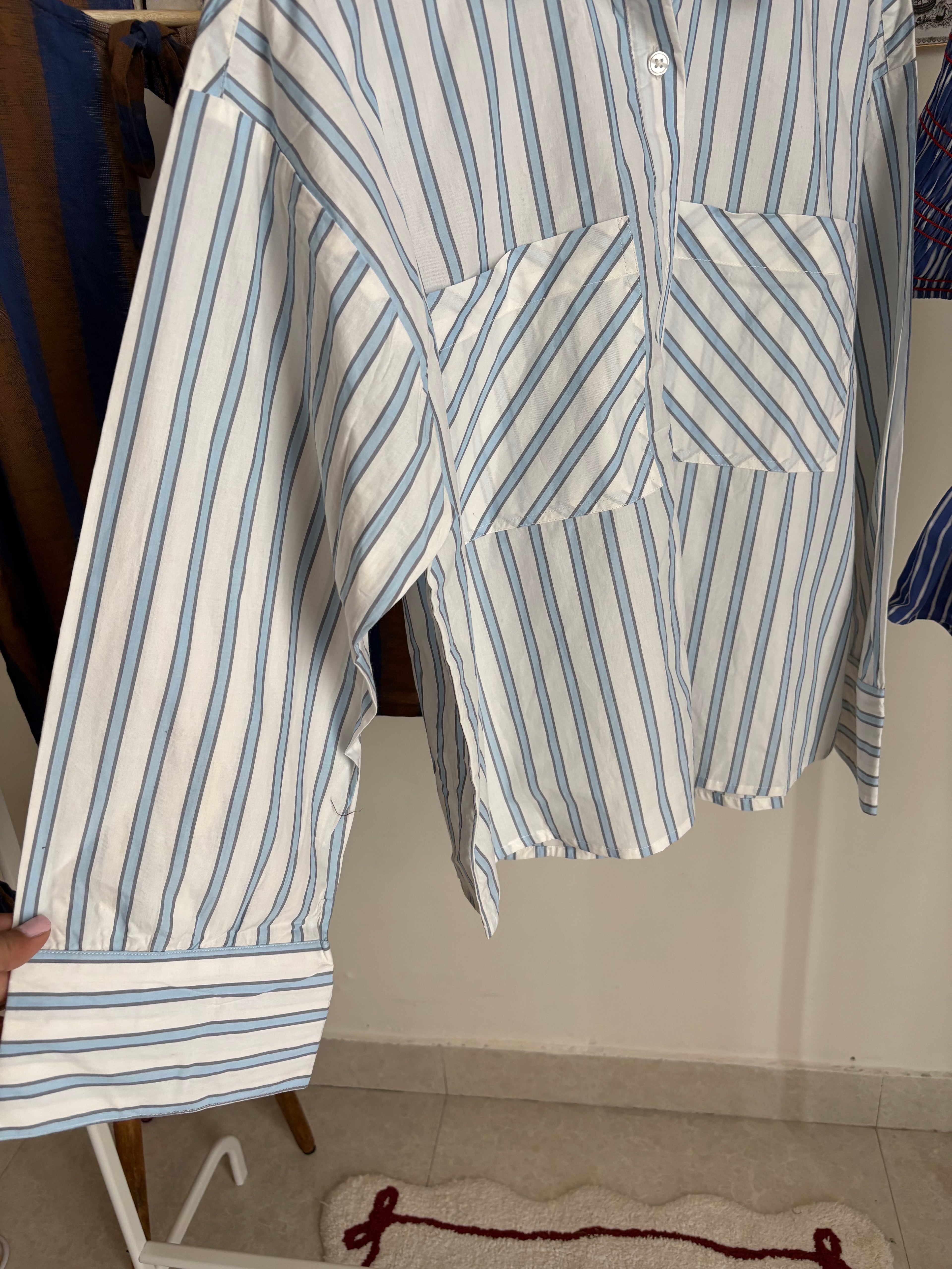 ANYDAY JOHN LEWIS STRIPED SHIRT M/L