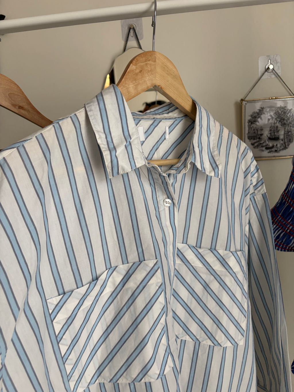 ANYDAY JOHN LEWIS STRIPED SHIRT M/L