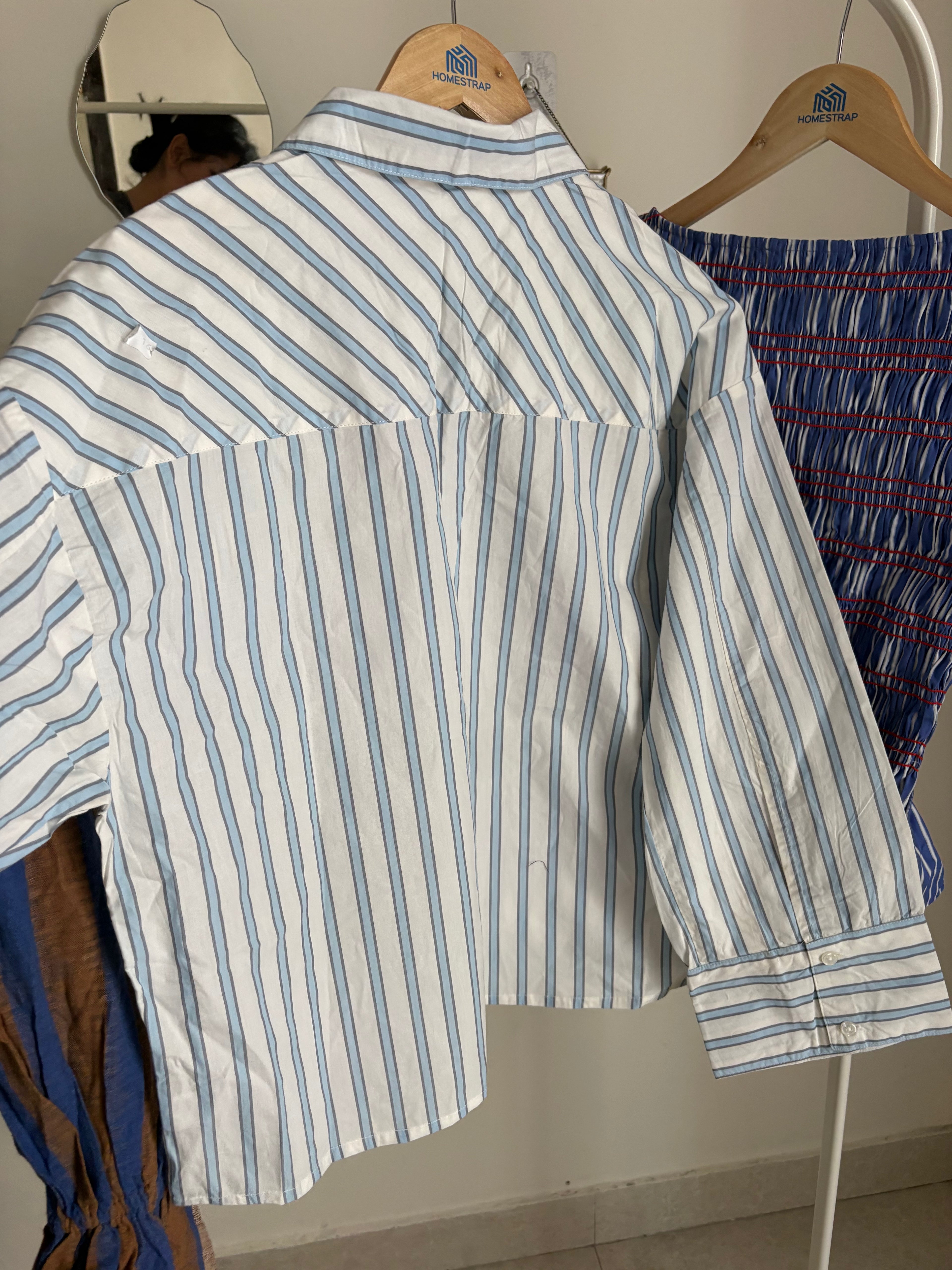 ANYDAY JOHN LEWIS STRIPED SHIRT M/L