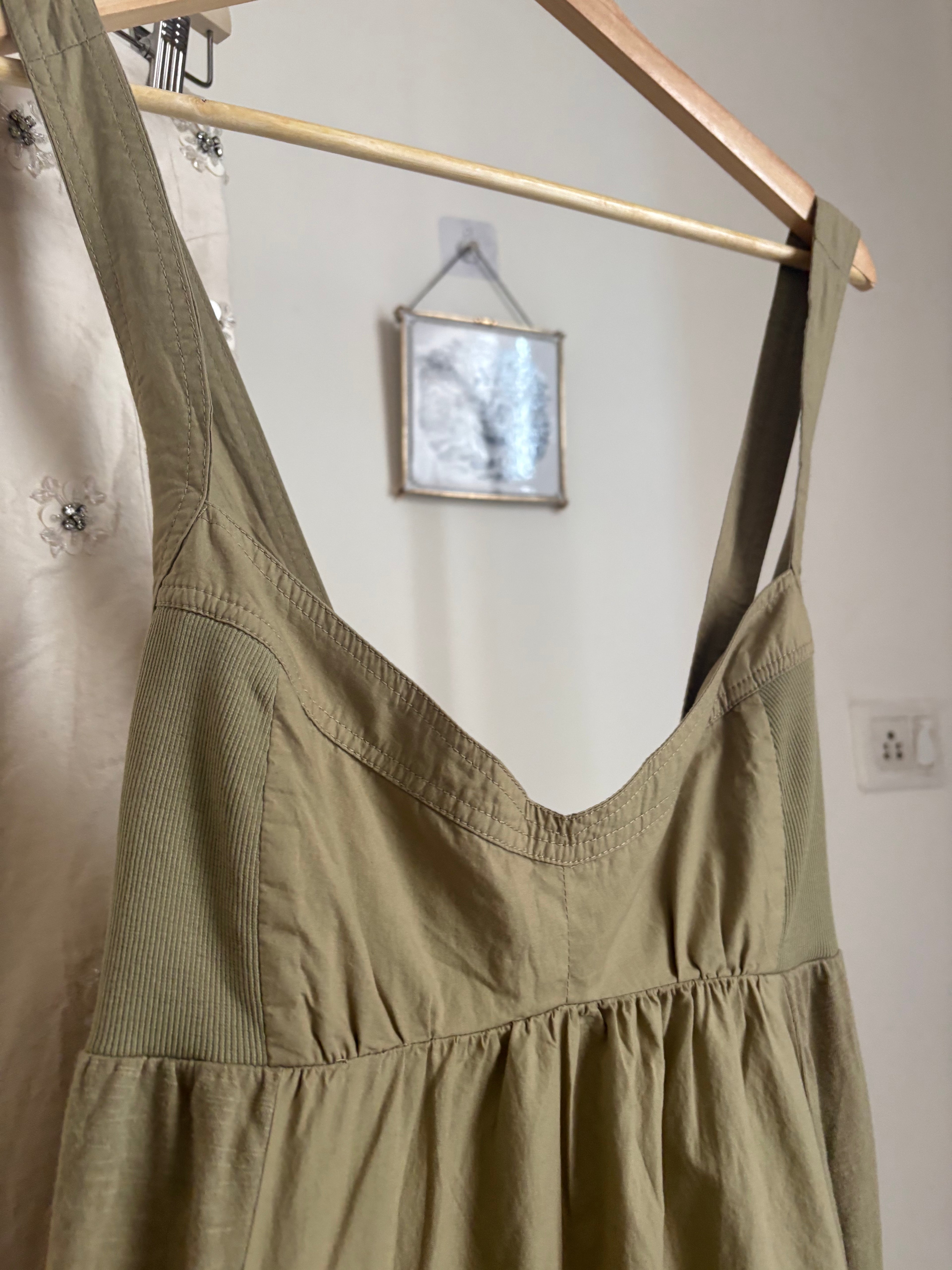 Daily Practice Top Tier Utility Sweetheart Midi Kleid XL