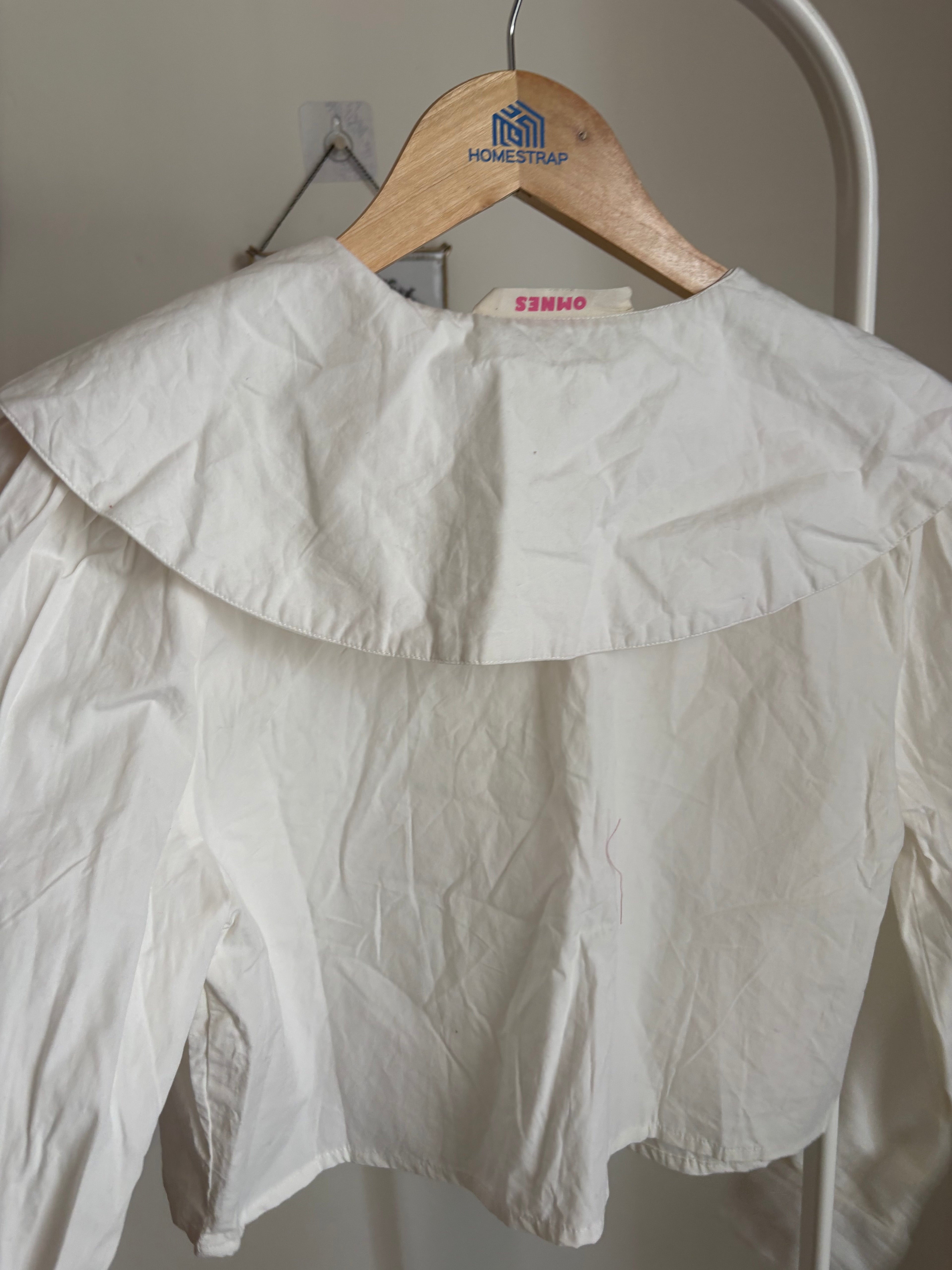 Omnes Helena Top in White XS