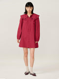 OMNES Women's Red Sloane Dress UK 8