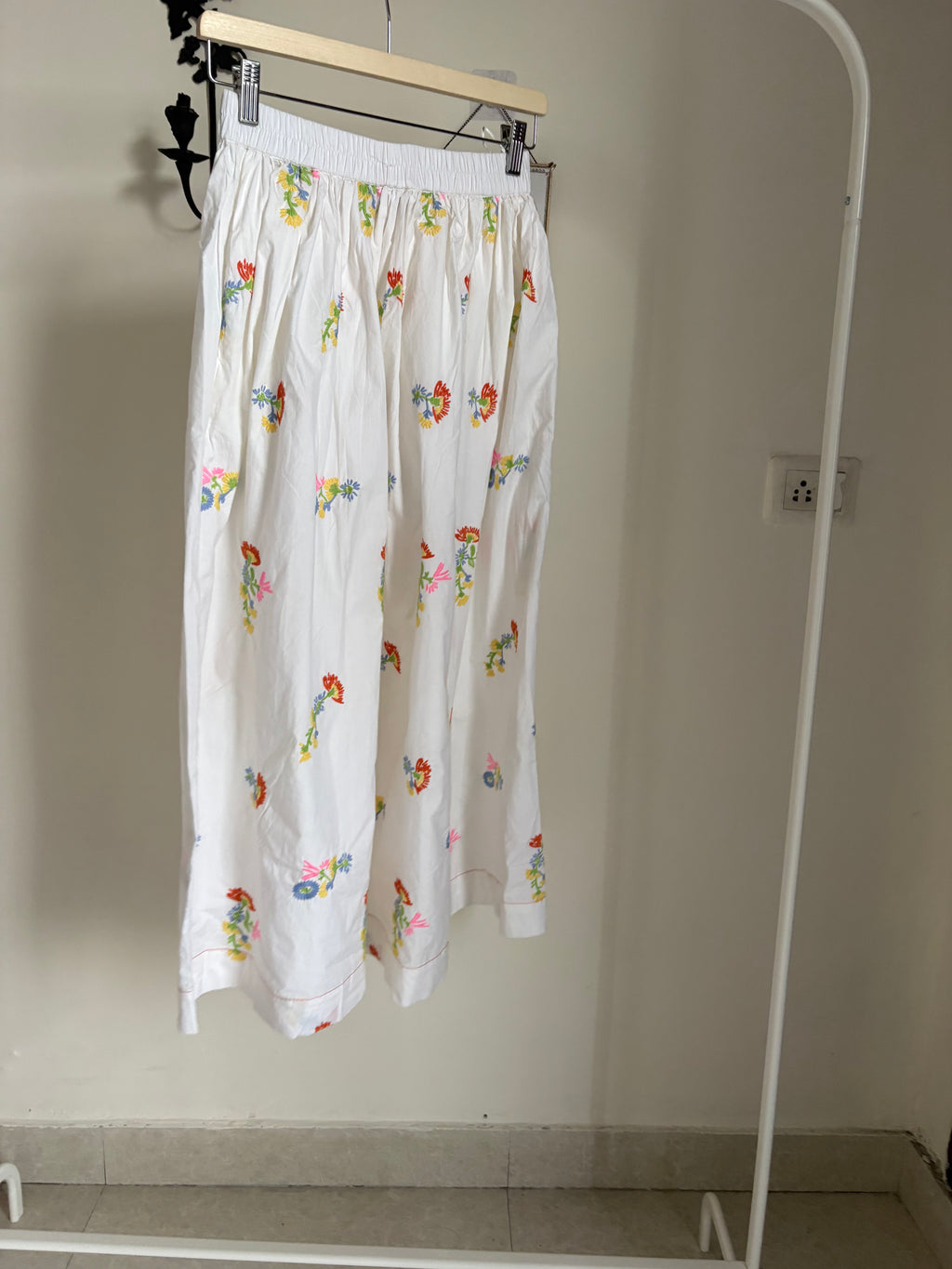 Throttleman skirt embroidered S