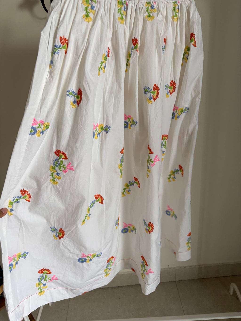 Throttleman skirt embroidered S