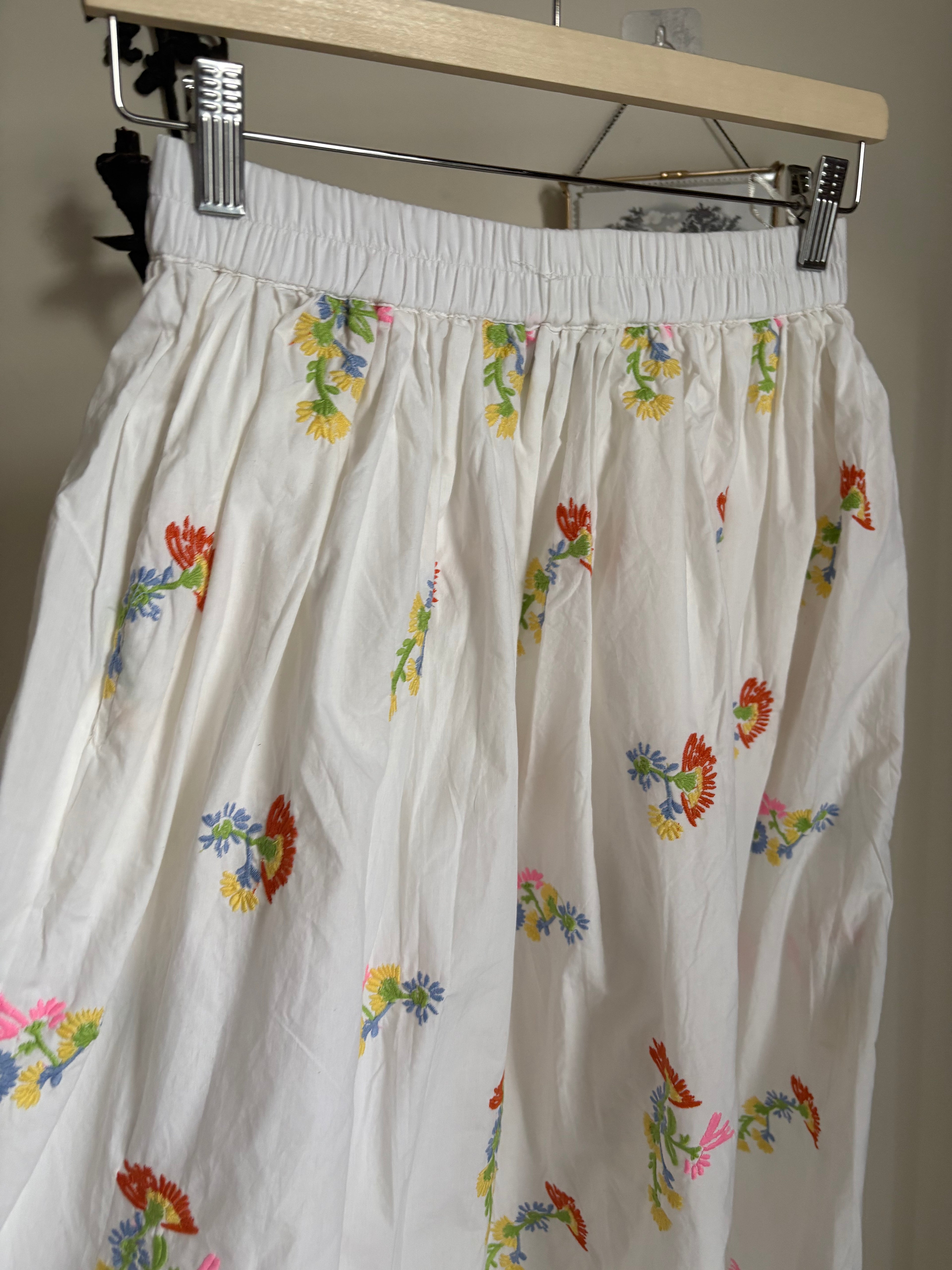 Throttleman skirt embroidered S