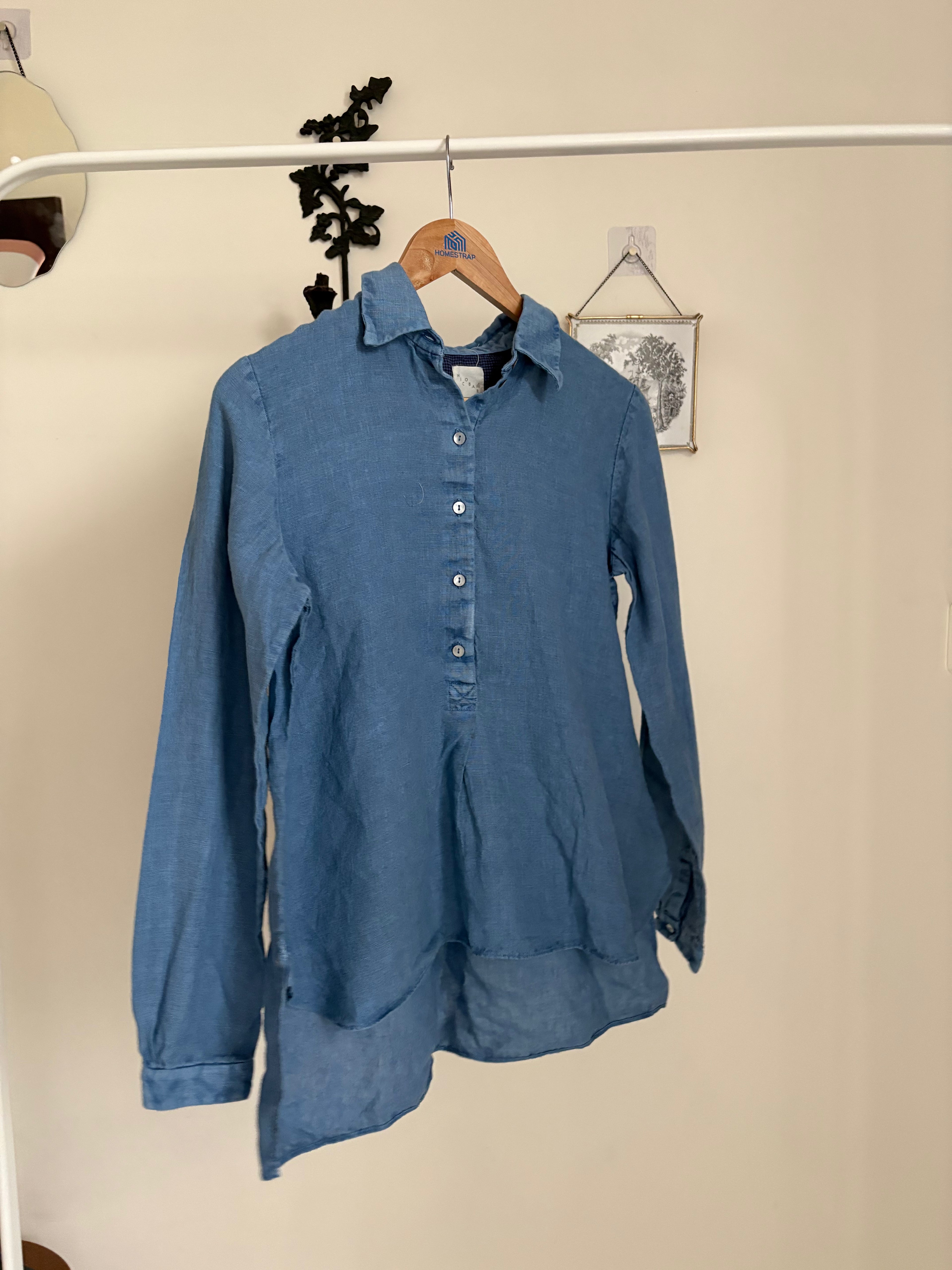 NICOBAR Mati Shirt - Blue S
