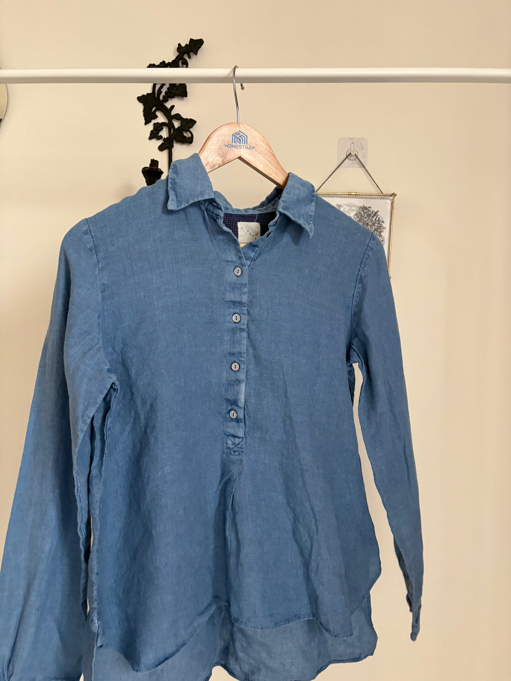NICOBAR Mati Shirt - Blue S