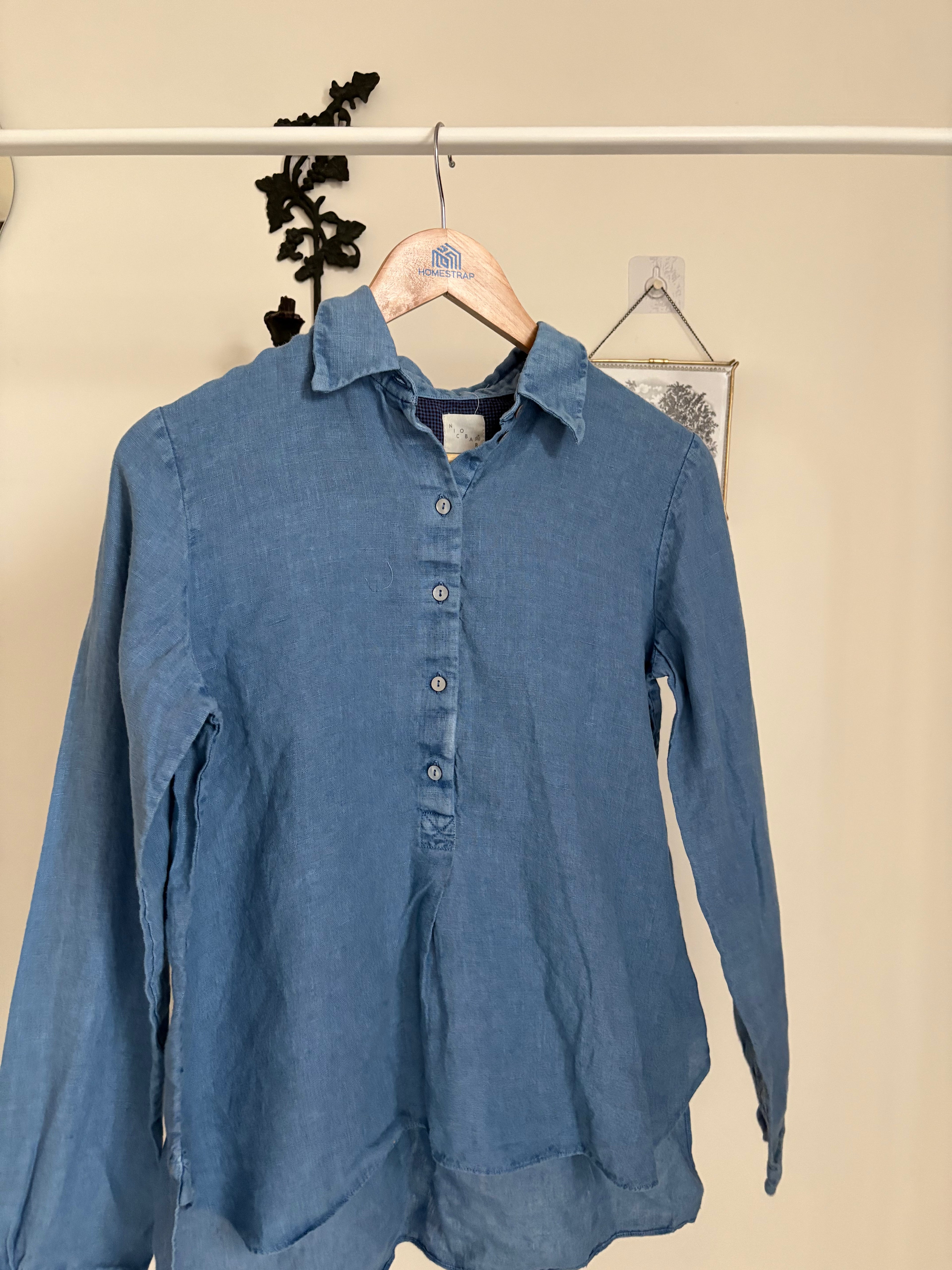 NICOBAR Mati Shirt - Blue S