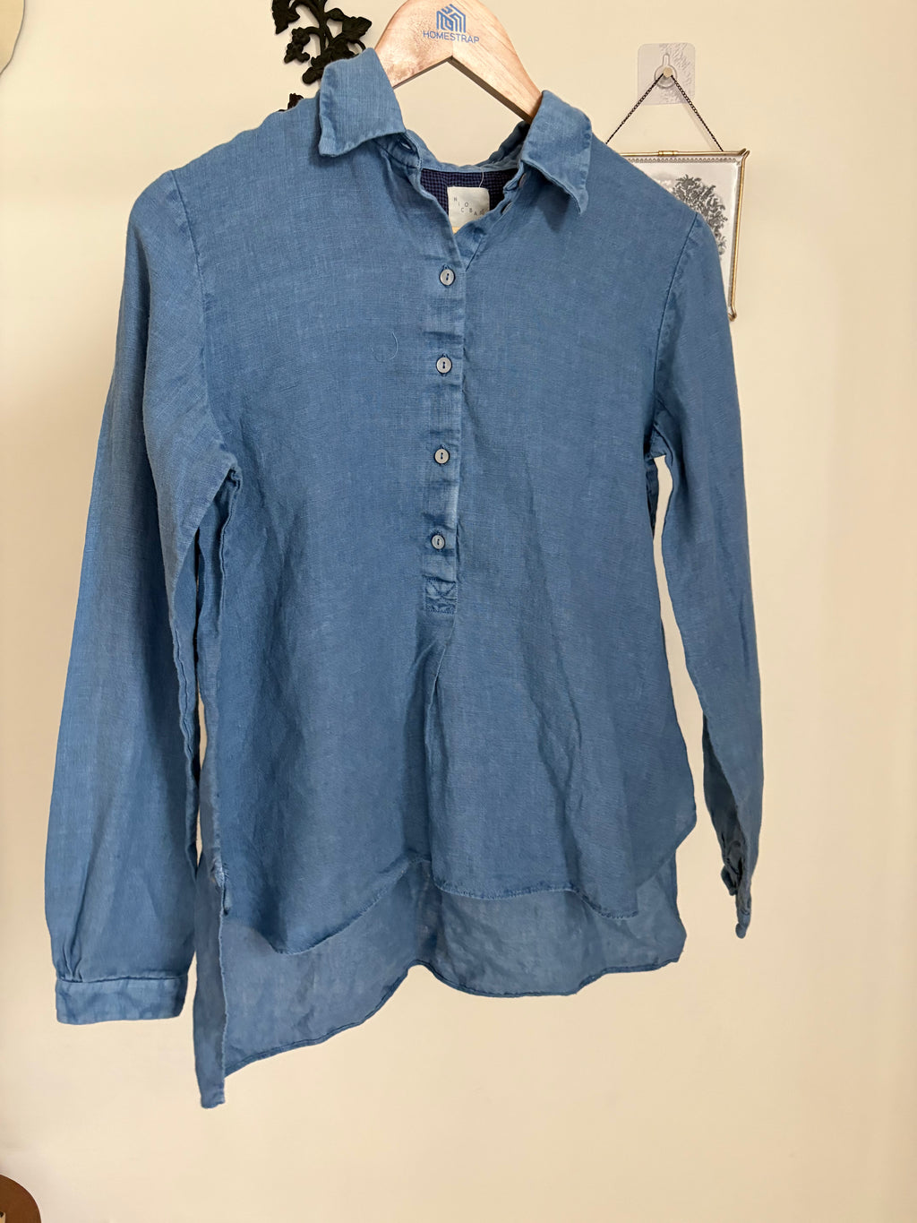 NICOBAR Mati Shirt - Blue S