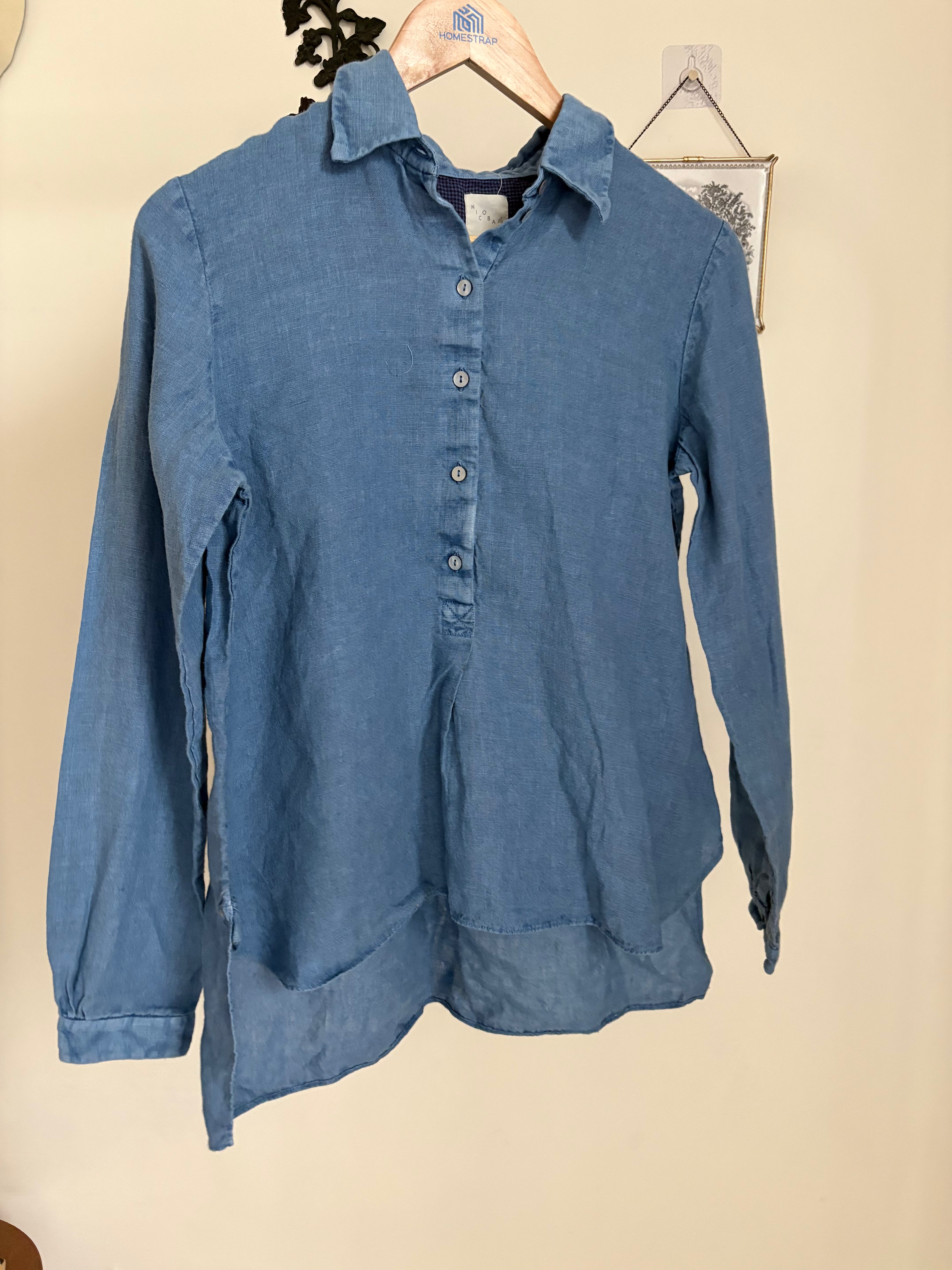 NICOBAR Mati Shirt - Blue S