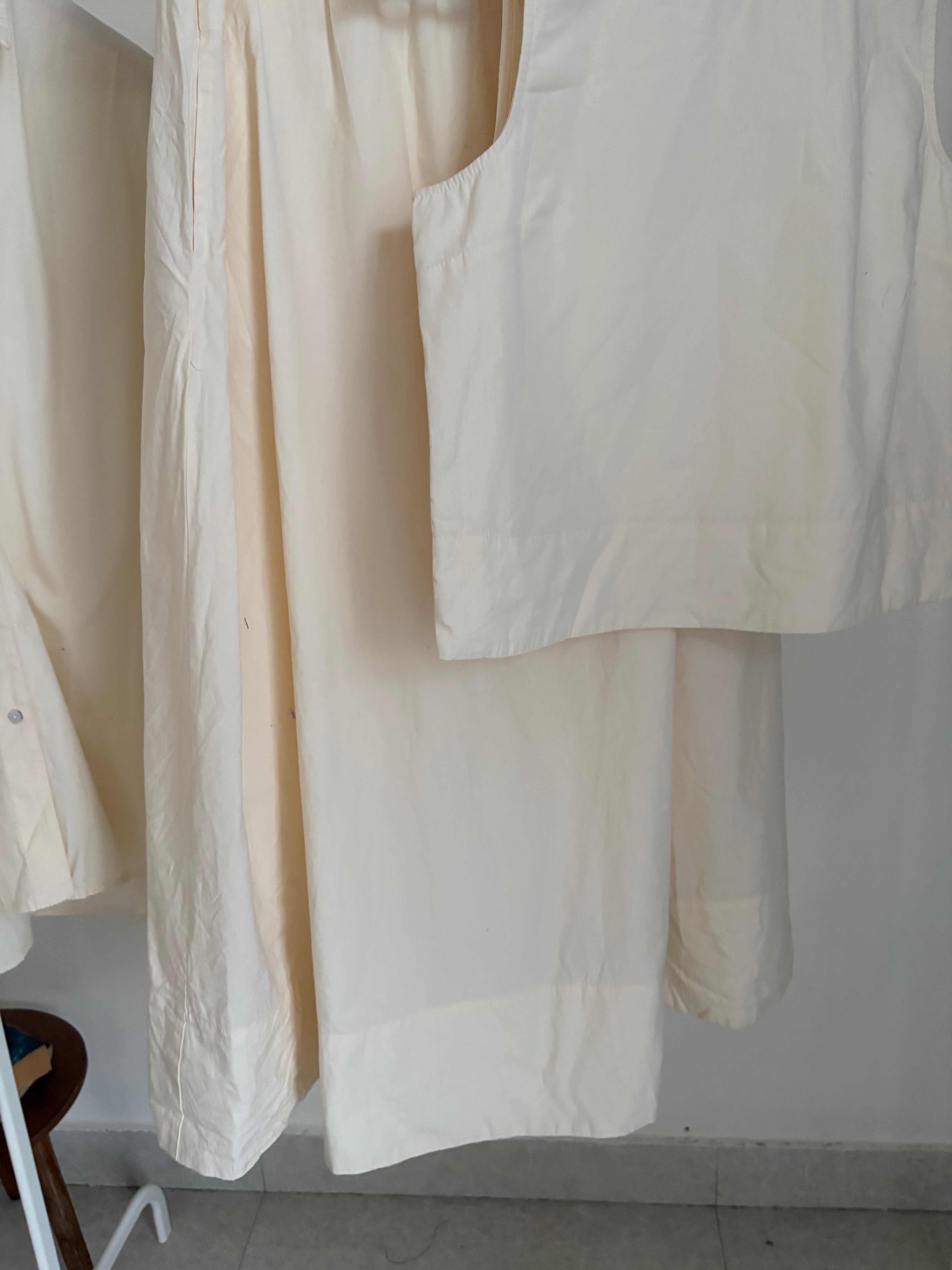 NEO NOIR TOP POLLY C POPLIN LIGHT YELLOW
