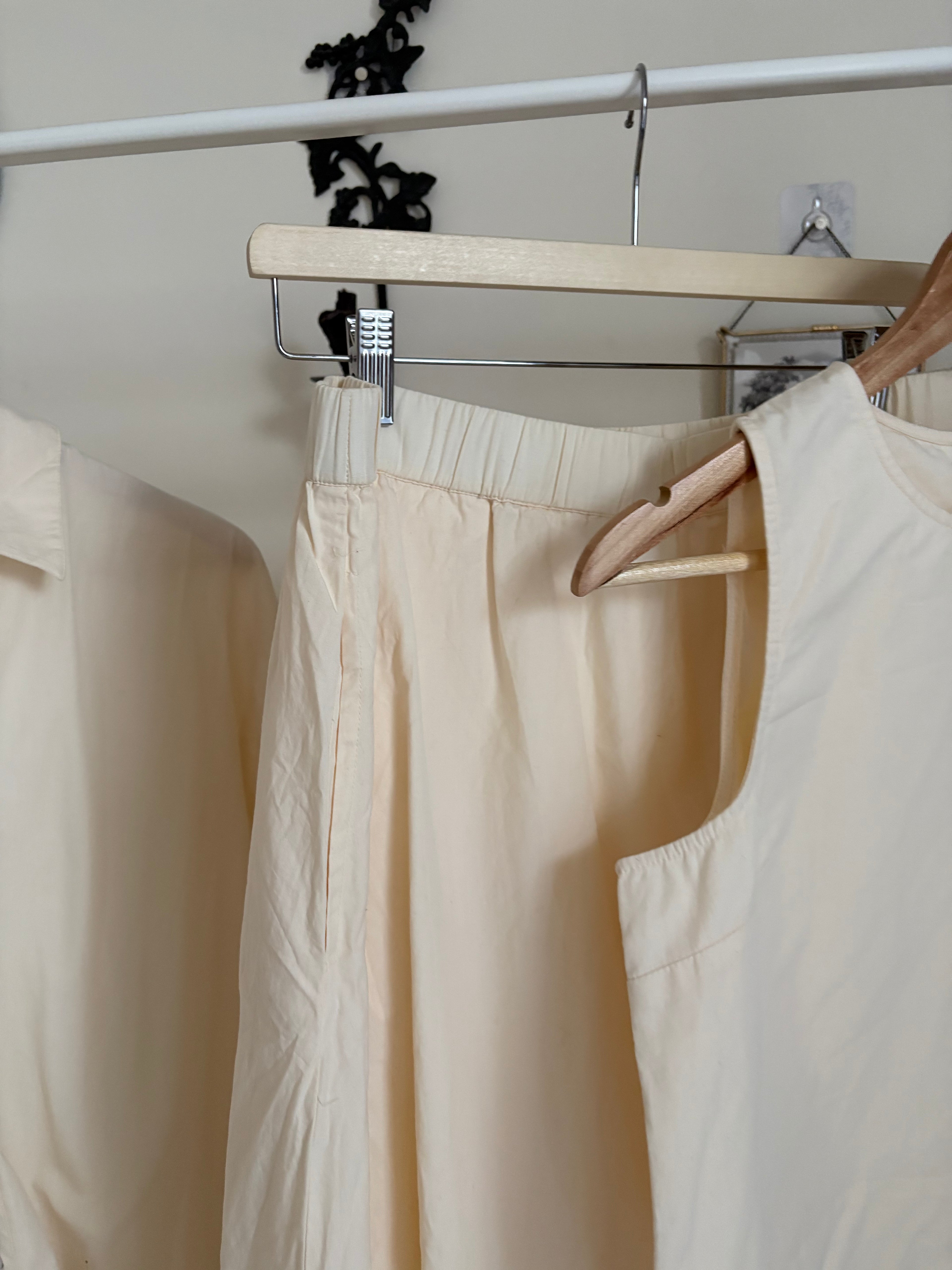 NEO NOIR TOP POLLY C POPLIN LIGHT YELLOW