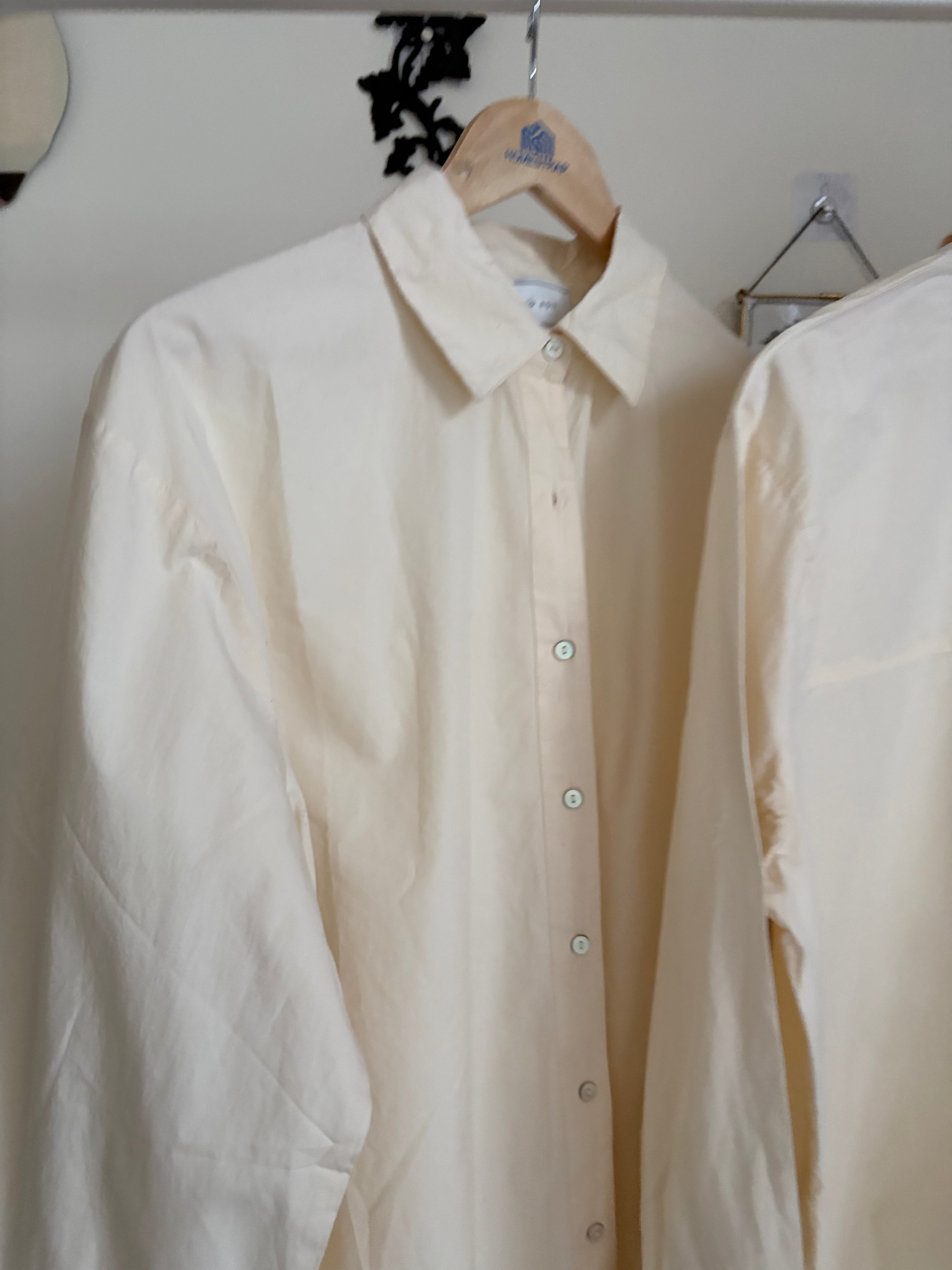 Neo Noir - Skjorte - Ayari C Poplin Shirt - Light Yellow
