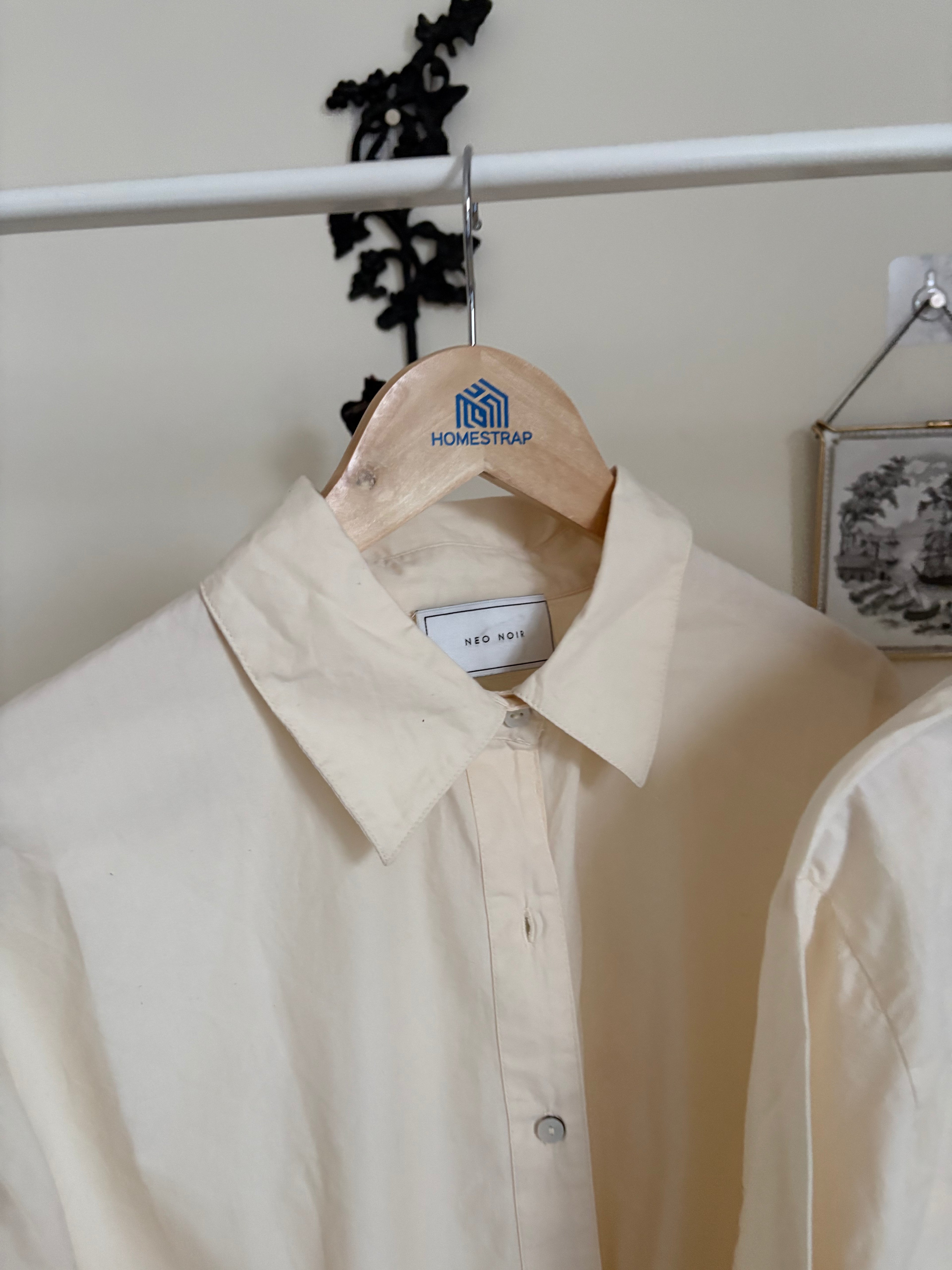Neo Noir - Skjorte - Ayari C Poplin Shirt - Light Yellow