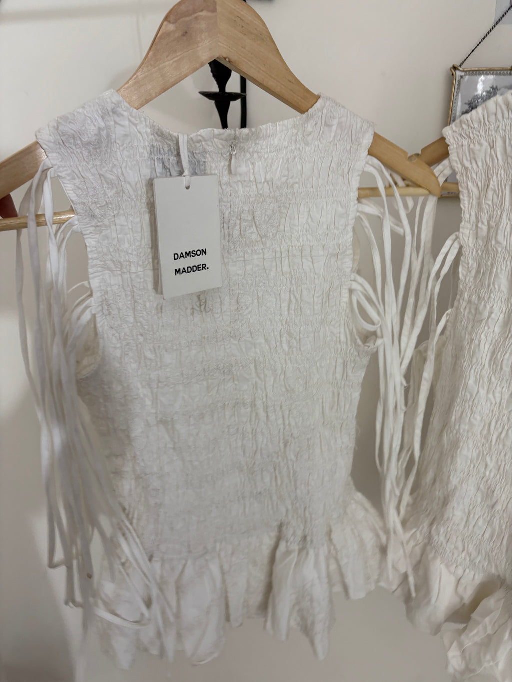 Women's White Becca Cotton Blouse