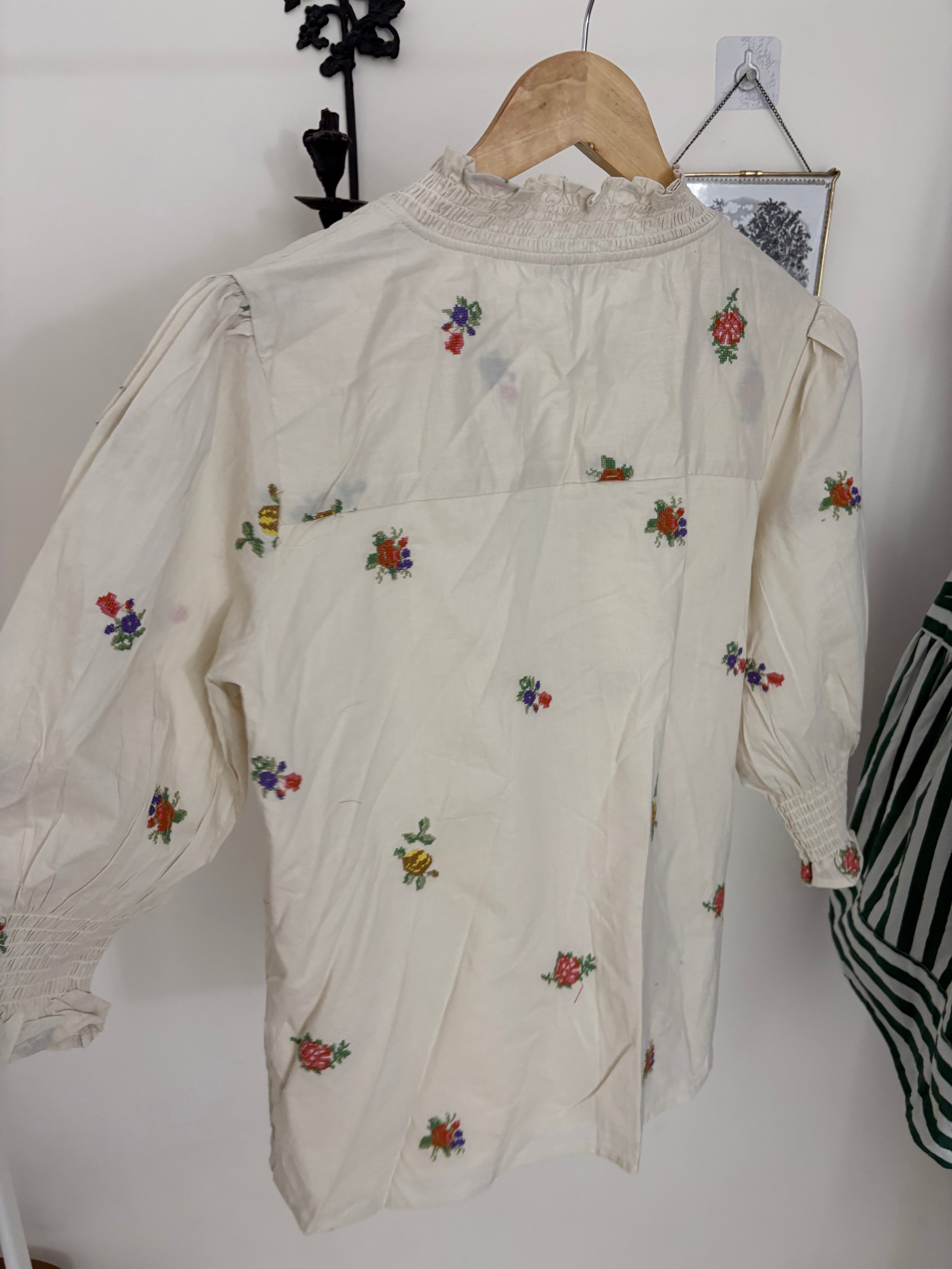 U.S. Polo Assn. Women Floral Print Cotton Top L