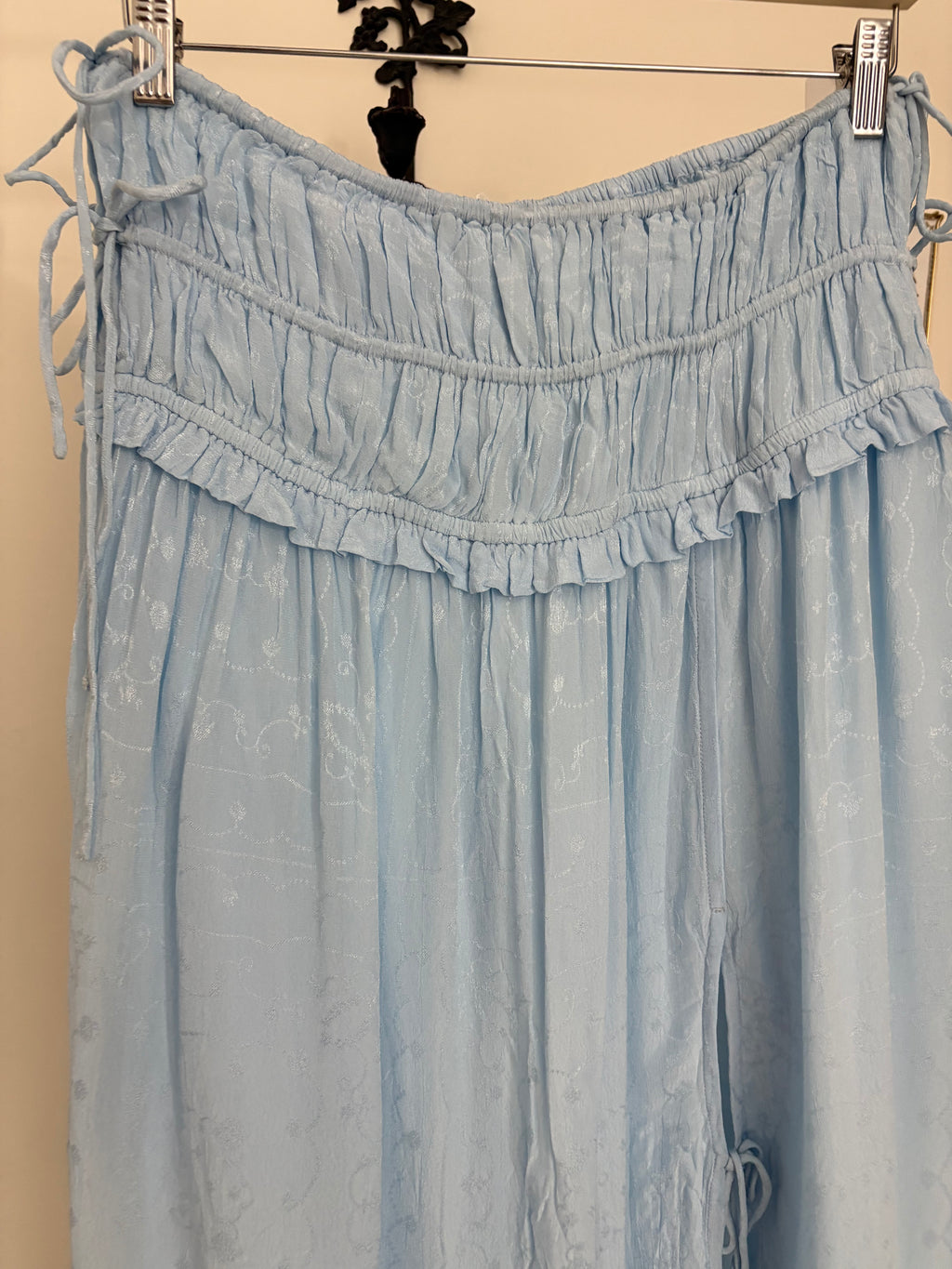 Damson Madder Charlotte Jacquard Midi Skirt UK 8