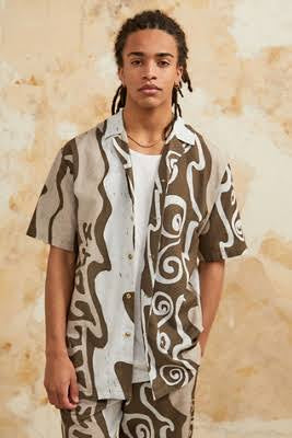 Damson Madder Brown Wave MEN SET L