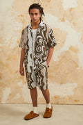 Damson Madder Brown Wave MEN SET L