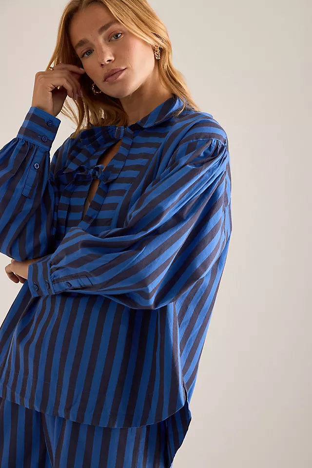 Damson Madder Floki Pyjama TOP UK 12