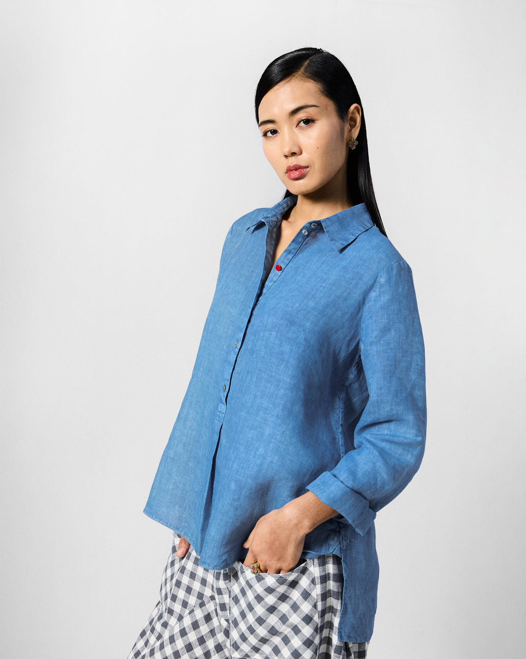 NICOBAR Mati Shirt - Blue S