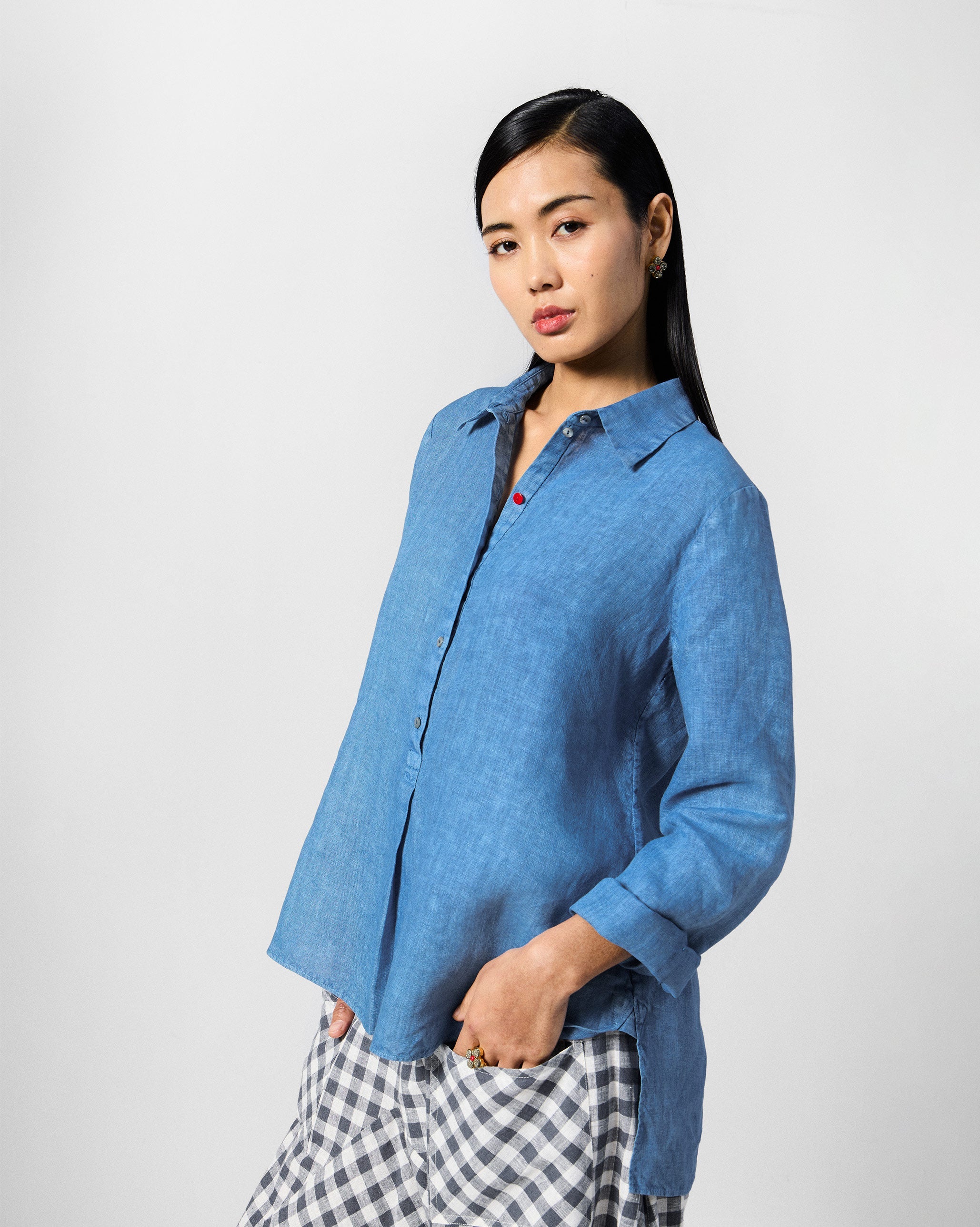 NICOBAR Mati Shirt - Blue S