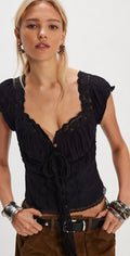 Arlo Lace Top Free People L