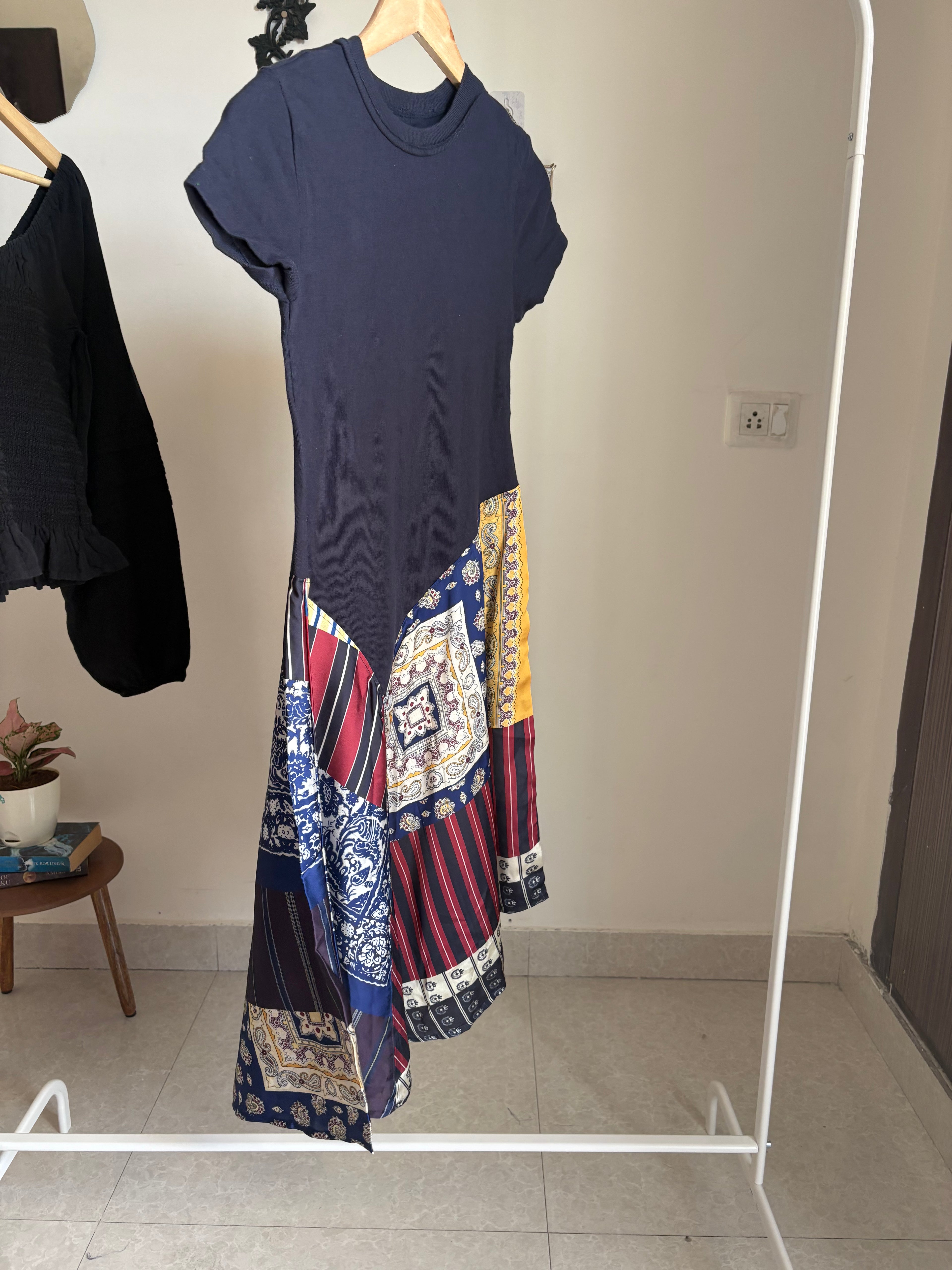 FREE PEOPLE  Tied And True Midi Dress XS