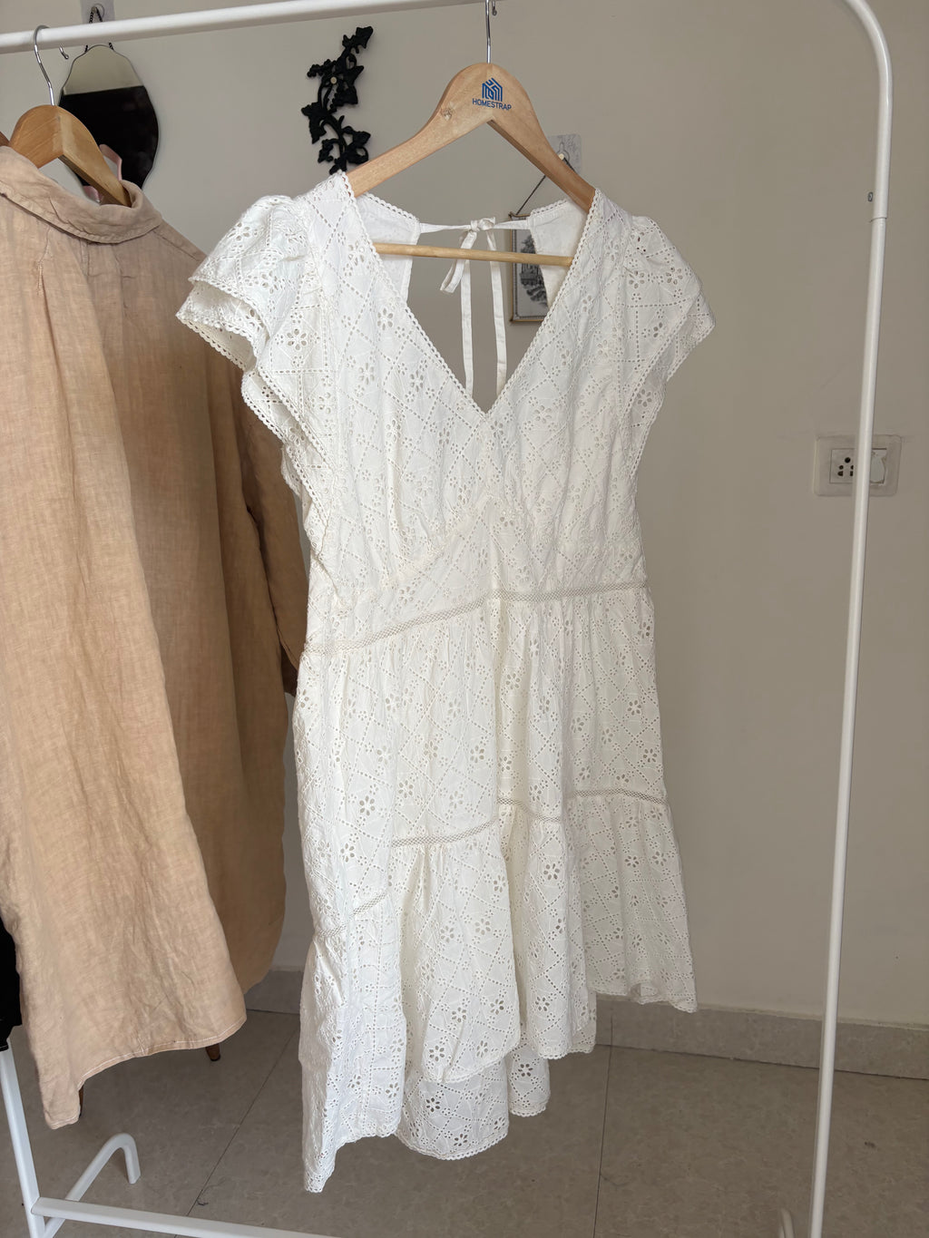 ALL SAINTS EYELET DRESS UK10