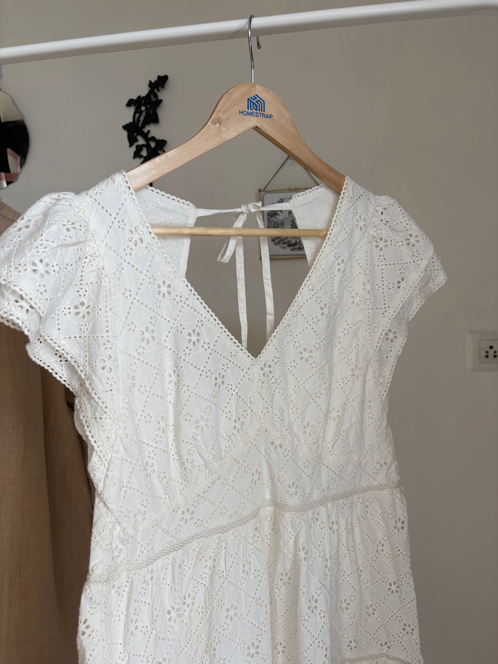 ALL SAINTS EYELET DRESS UK10