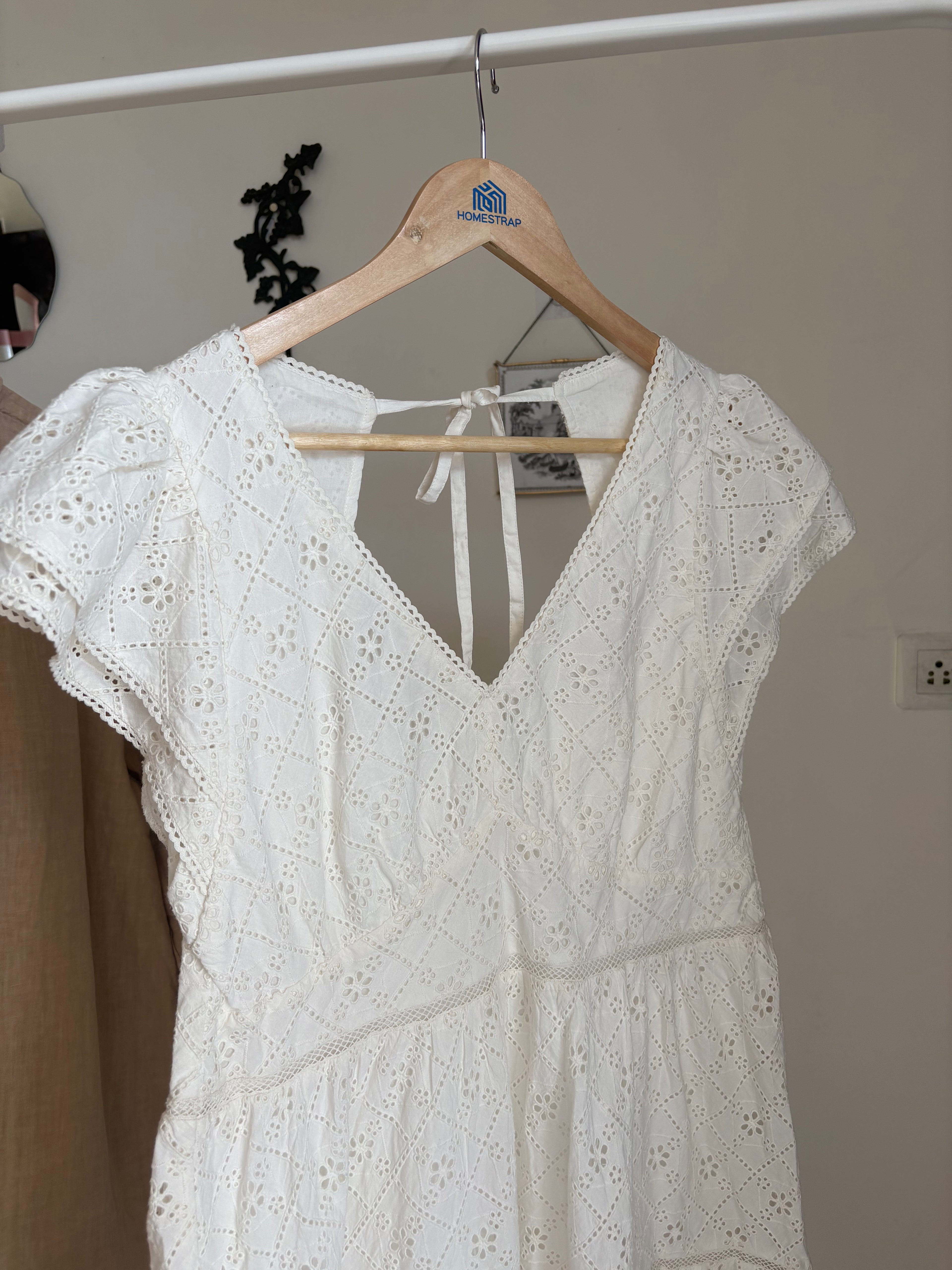 ALL SAINTS EYELET DRESS UK10